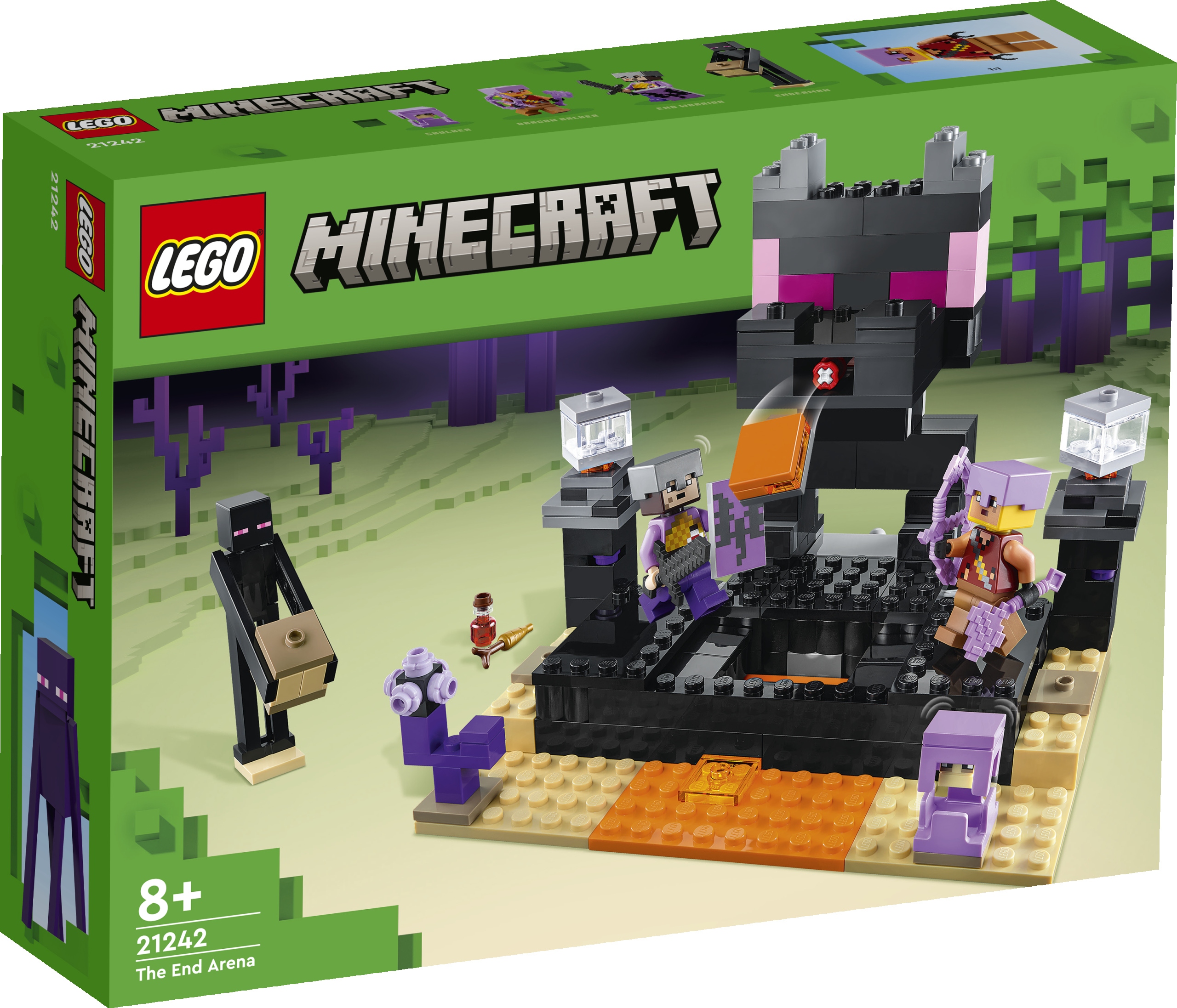 LEGO Minecraft 21242 Arena Endu Bitwa Łucznik Marka LEGO