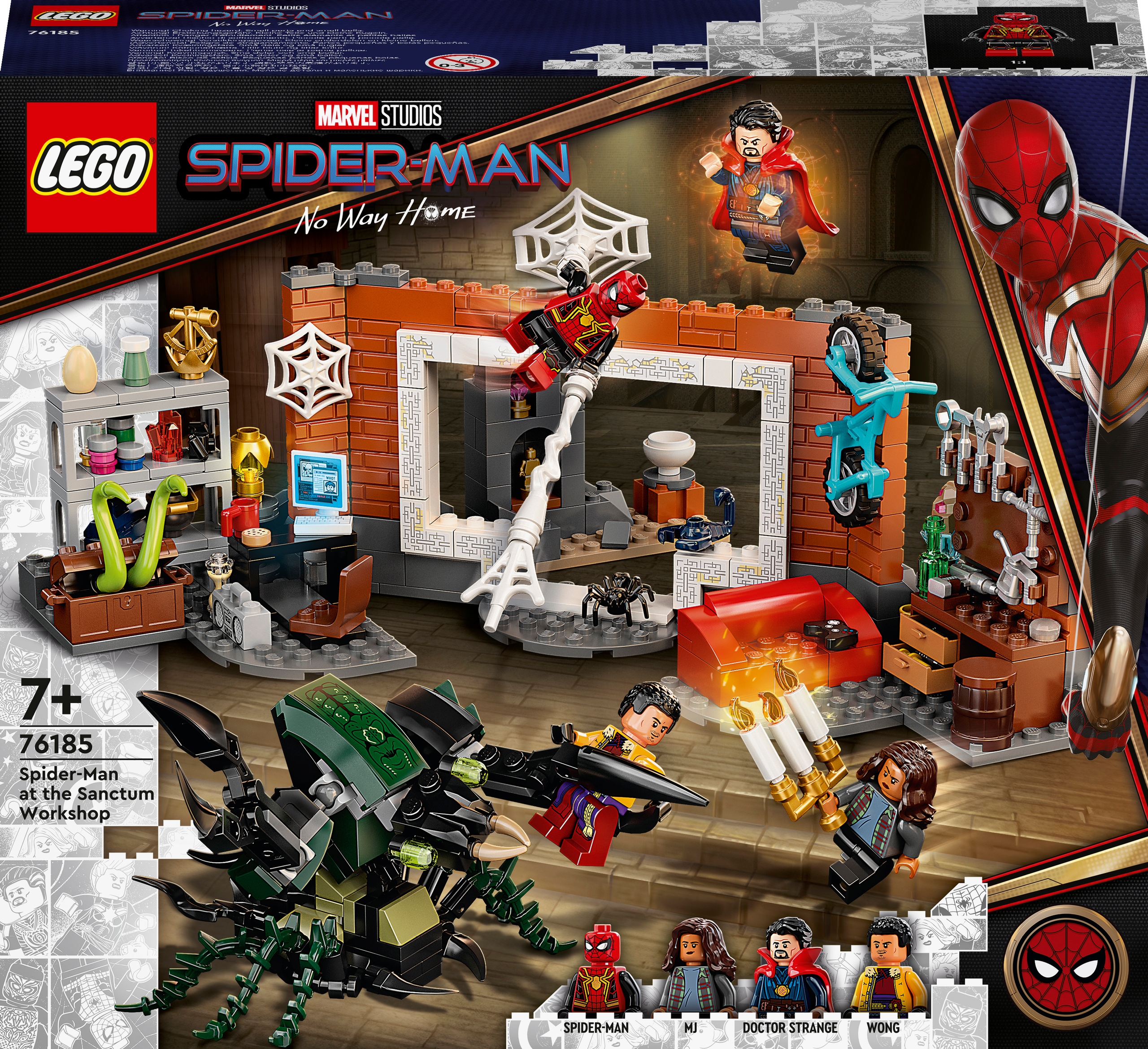 

Lego 76185 Spider-Man w warsztacie w Sanctum