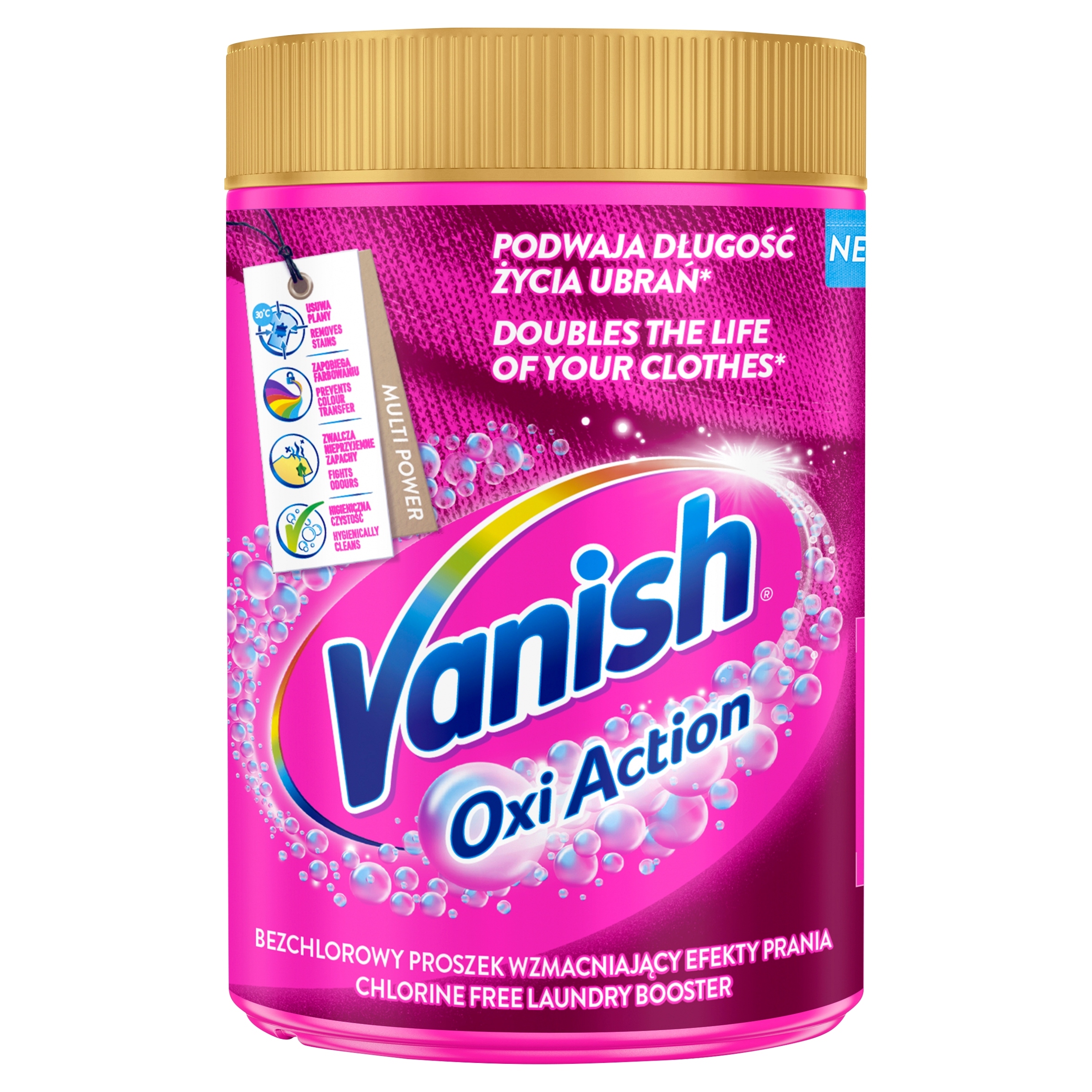 

Vanish Oxi Action Odplamiacz W Proszku 625G