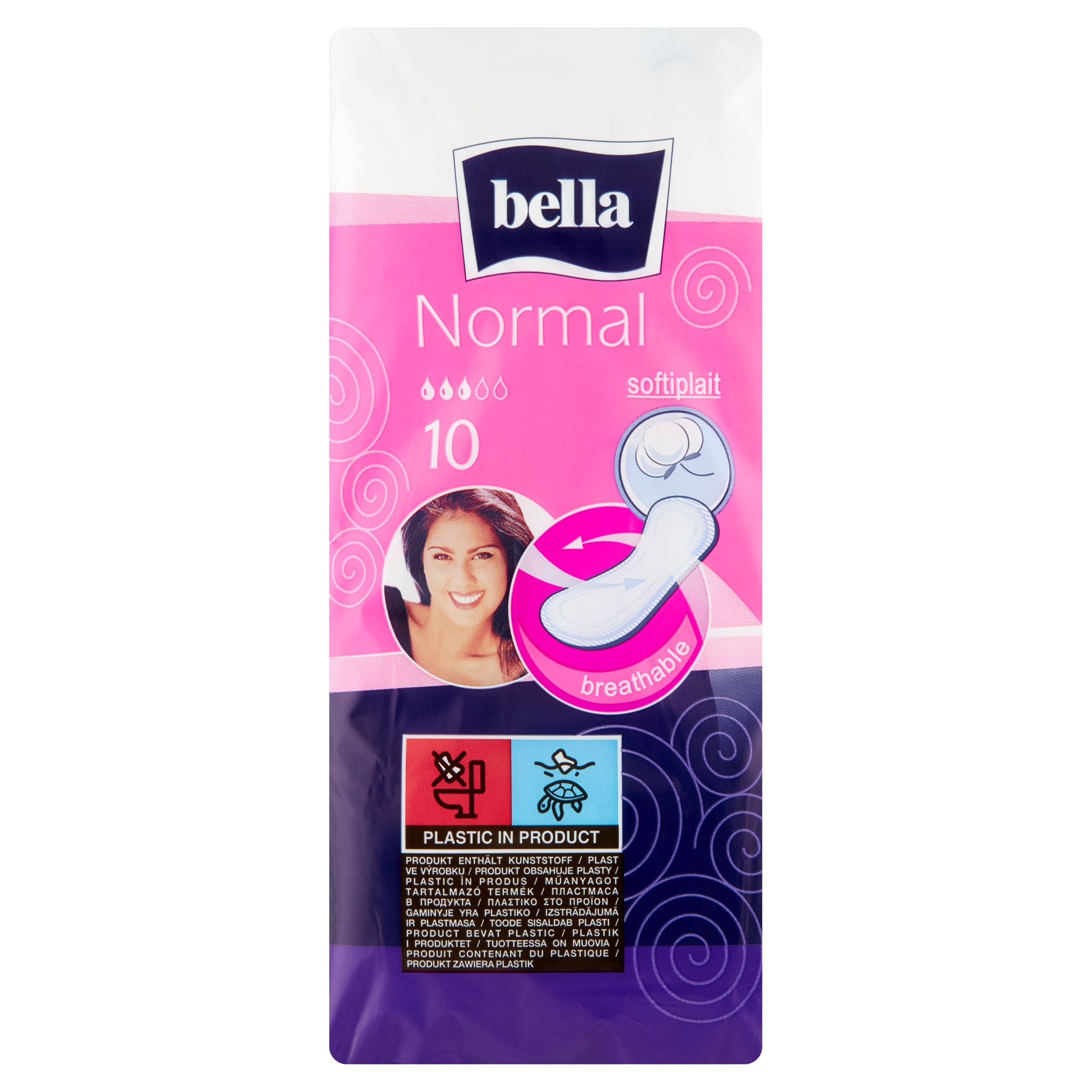 

Bella Normal podpaski Softiplait anatomiczne 10szt