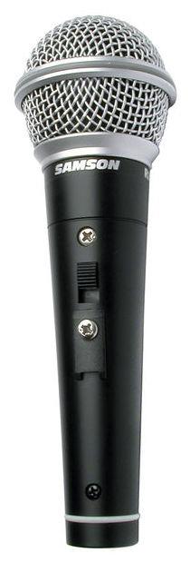 Mikrofon dynamiczny wokalowy Samson R21S z wyłącznikiem