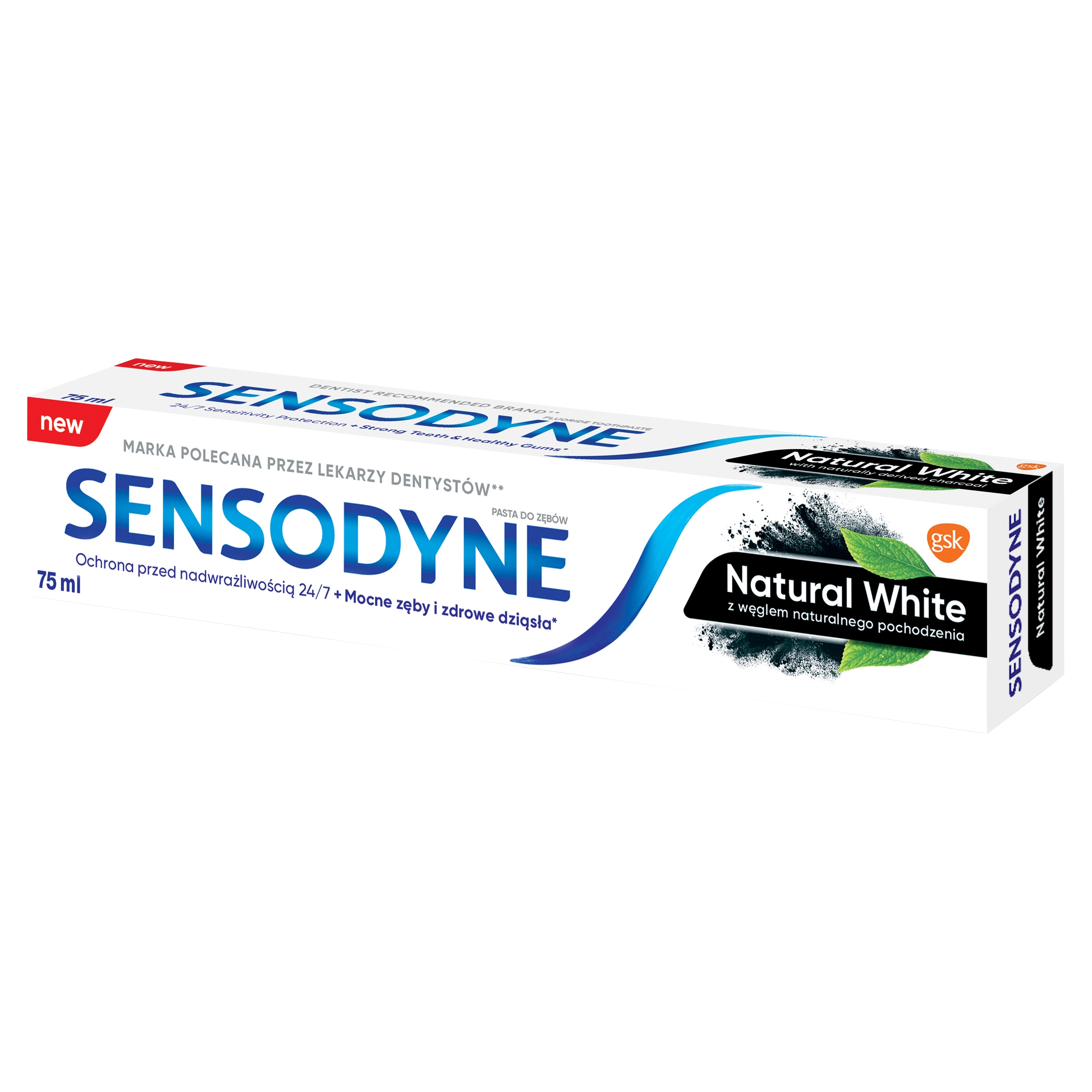 

Sensodyne Natural White Pasta Do Zębów z Węglem