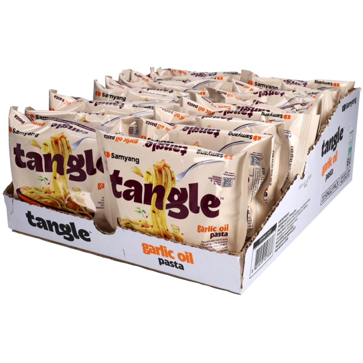 Levně 40x Polévka Samyang Tangle Garlic Oil Česneková 100g