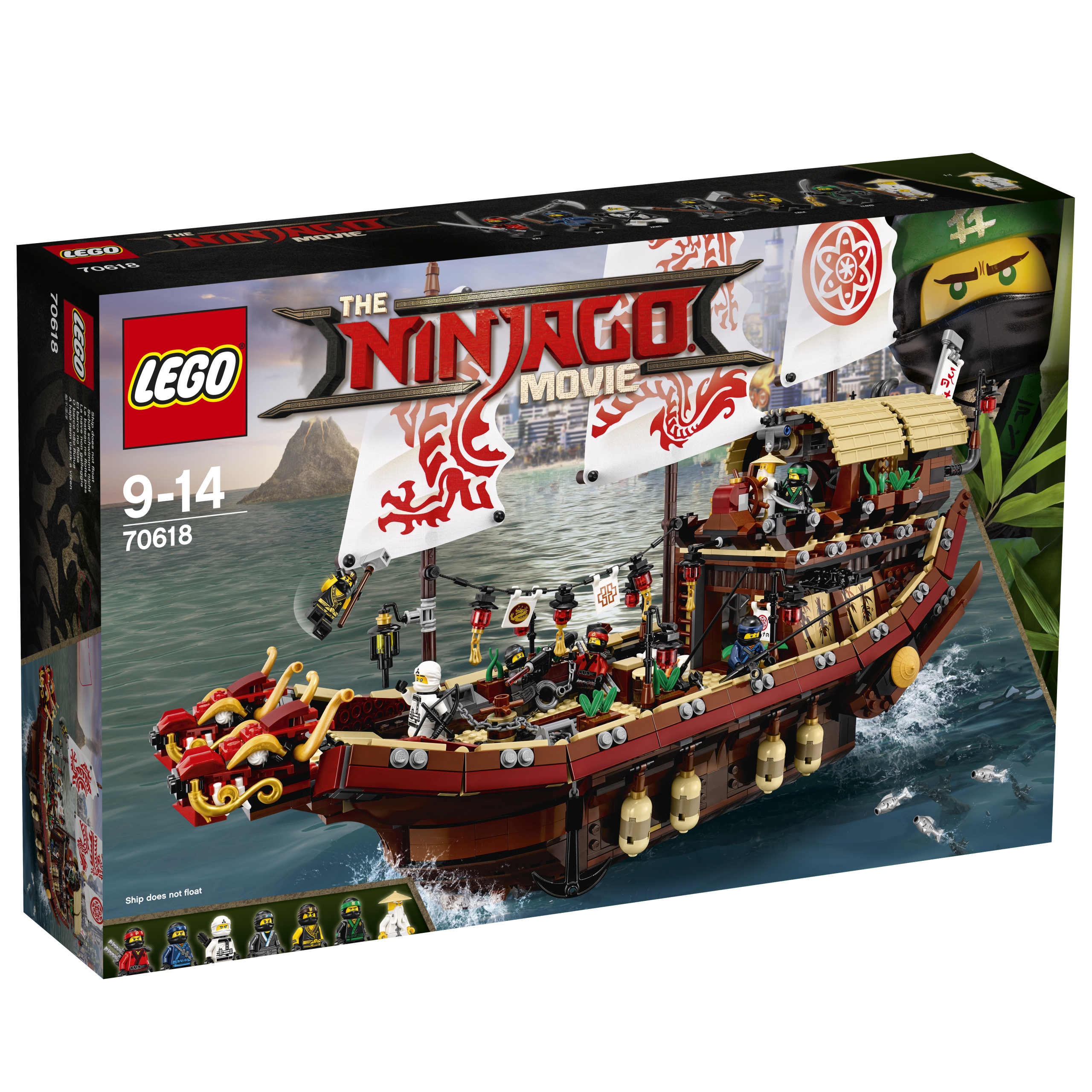 Lego Ninjago Movie 70618 Perła Przeznaczenia Nowe