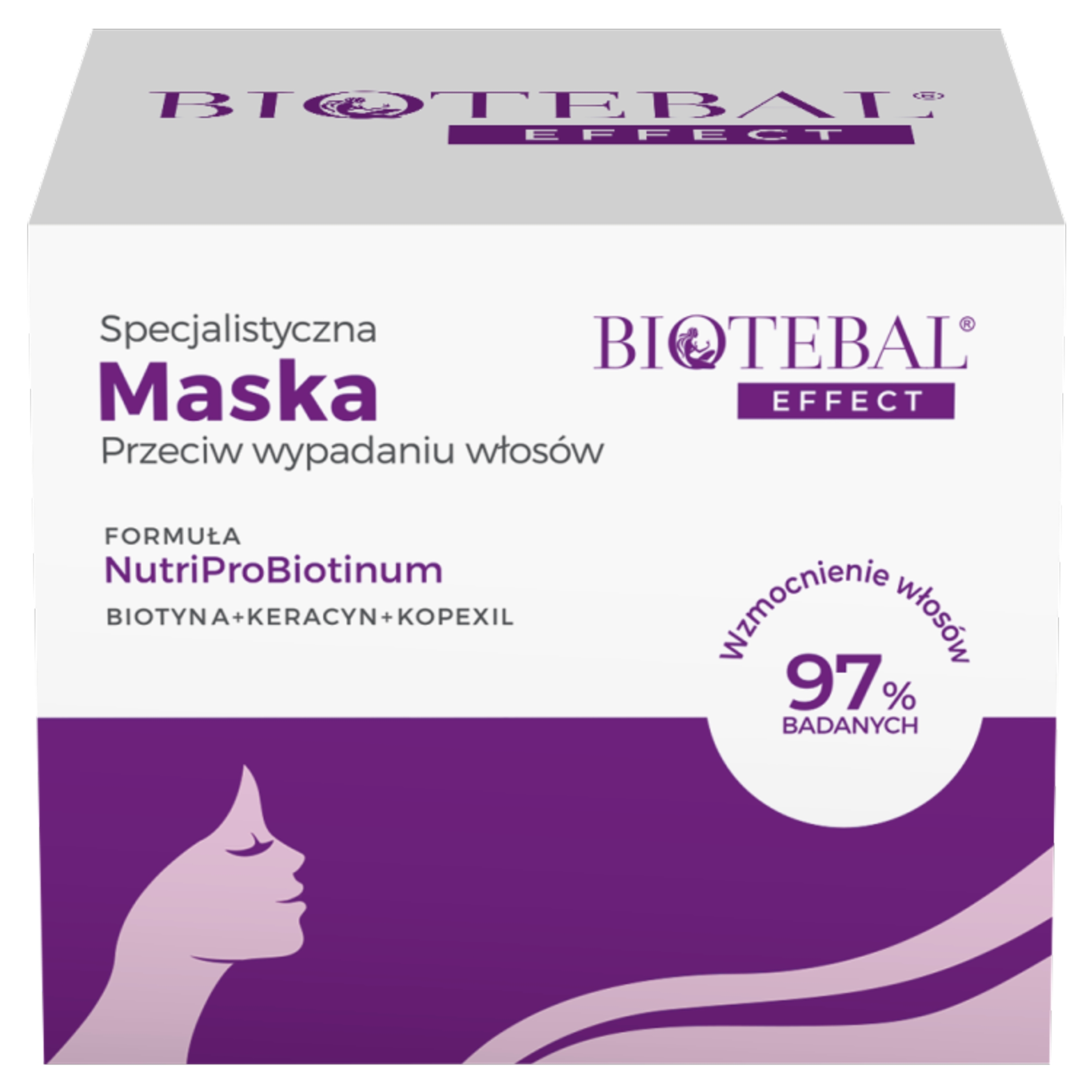 BIOTEBAL MASKA PRZECIW WYPADANIU WŁOSÓW 150ML Marka Biotebal