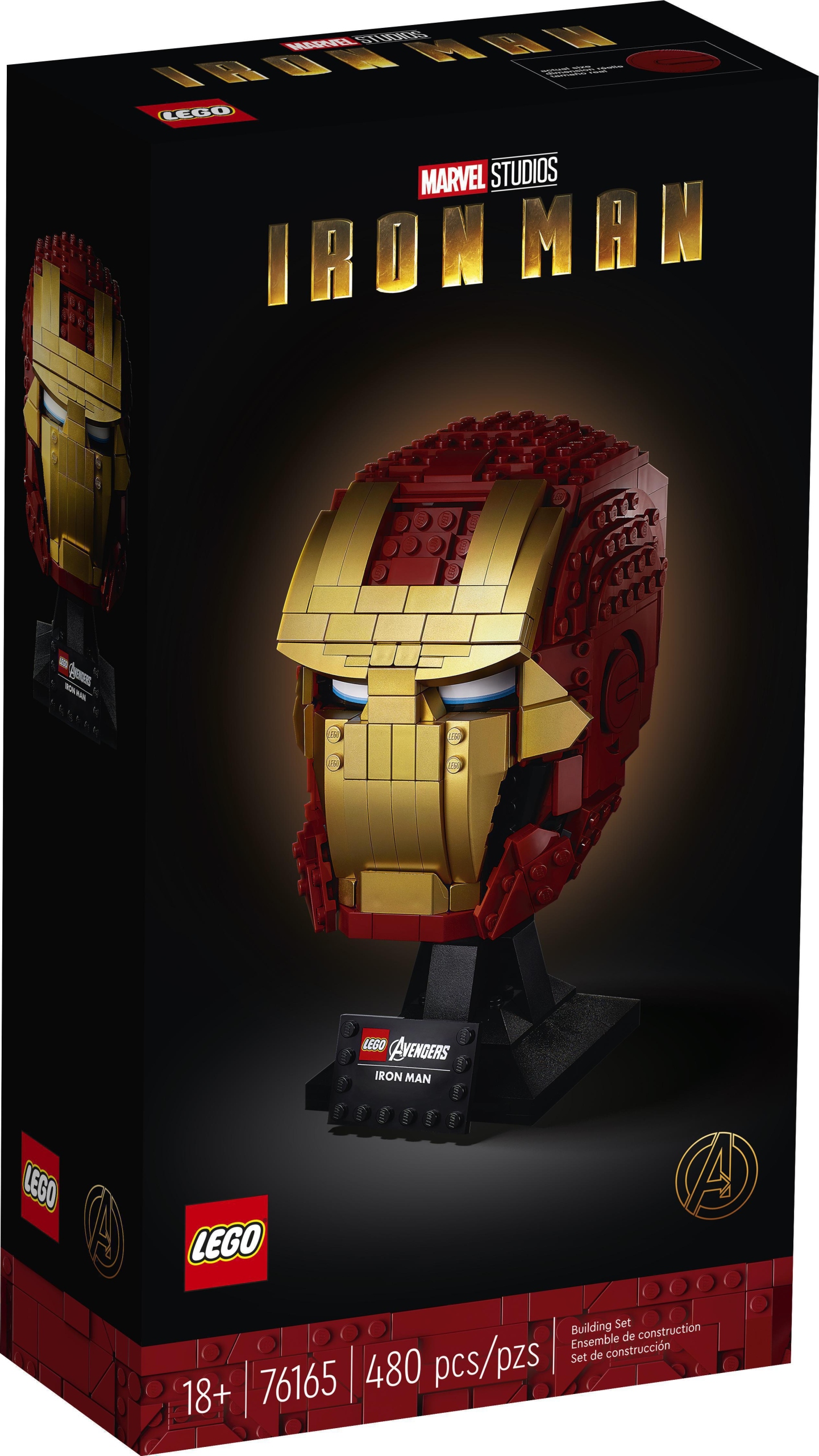 Lego Heroes 76165 Hełm Iron Mana