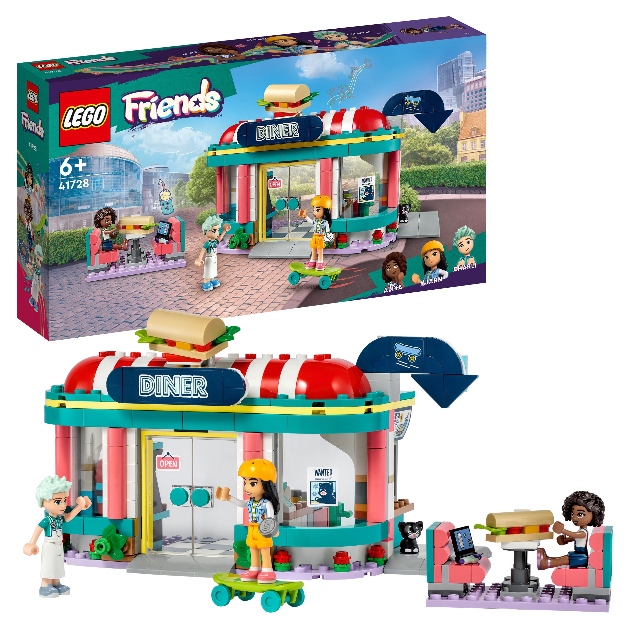 

Lego Friends 41728 Bar w śródmieściu Heartlake
