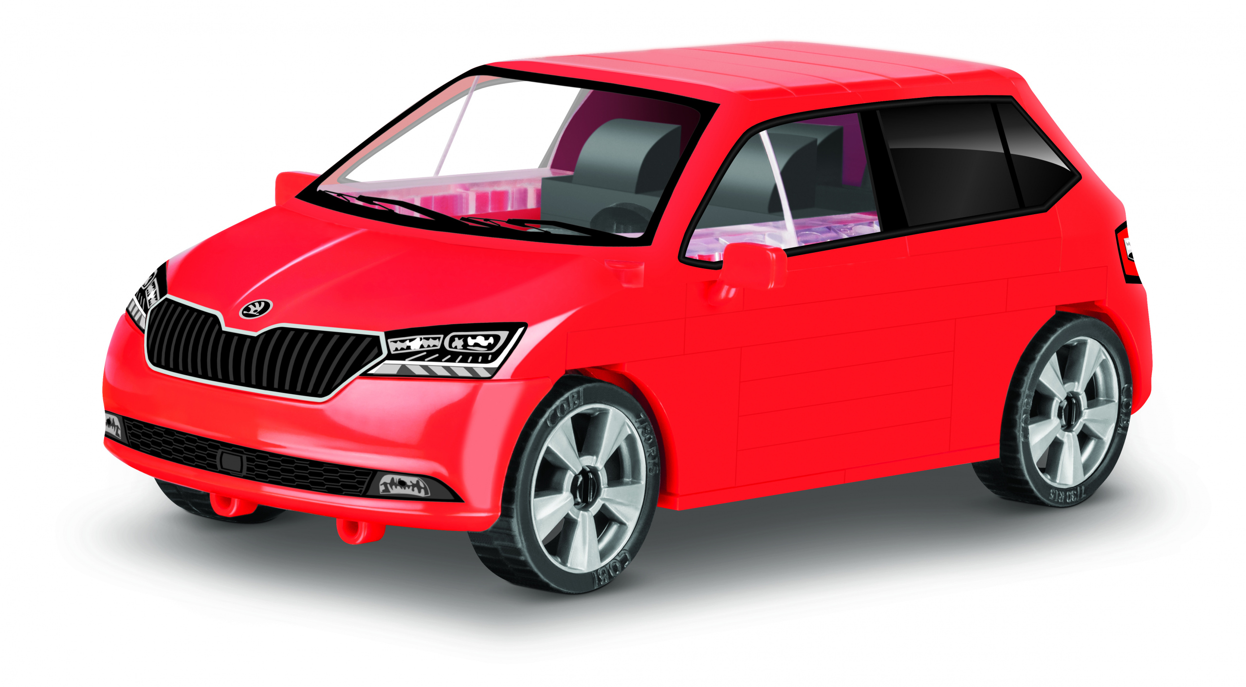 Klocki 24570 Cobi Cars Skoda Fabia
