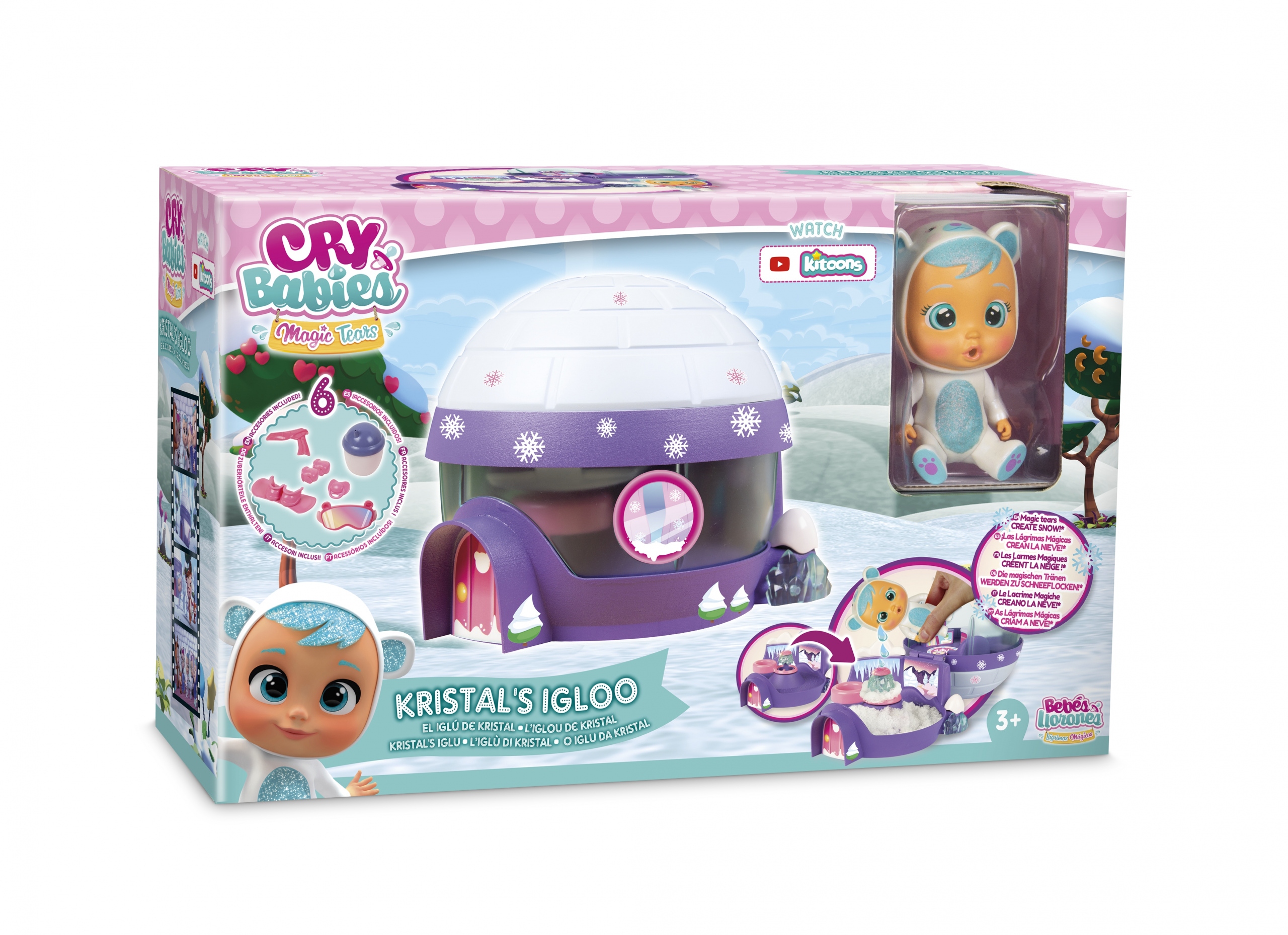 

Cry Babies Magic Tears Igloo Kristal Laleczka