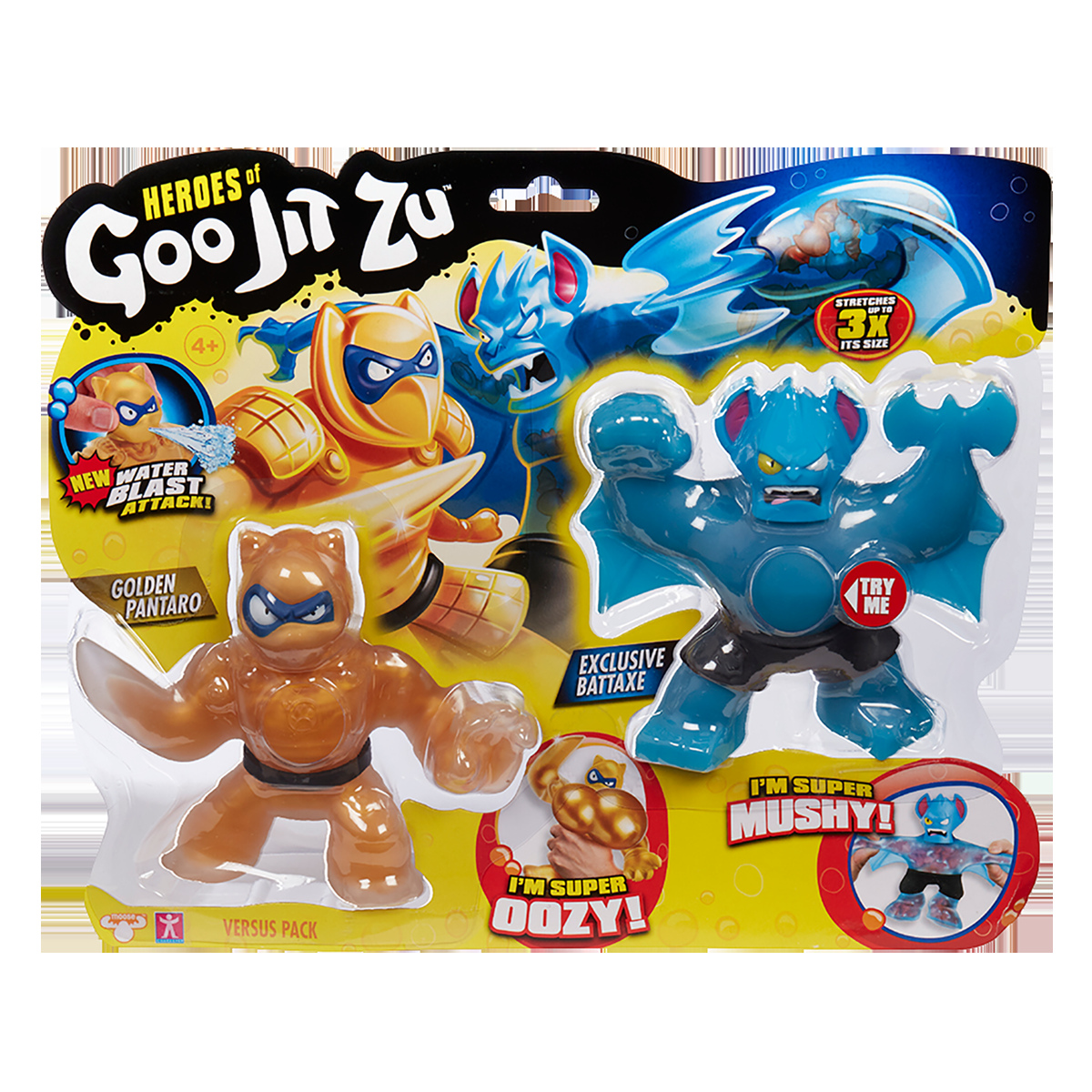 

Goo Jit Zu - figurka Pantaro vs Bat dwupak S2