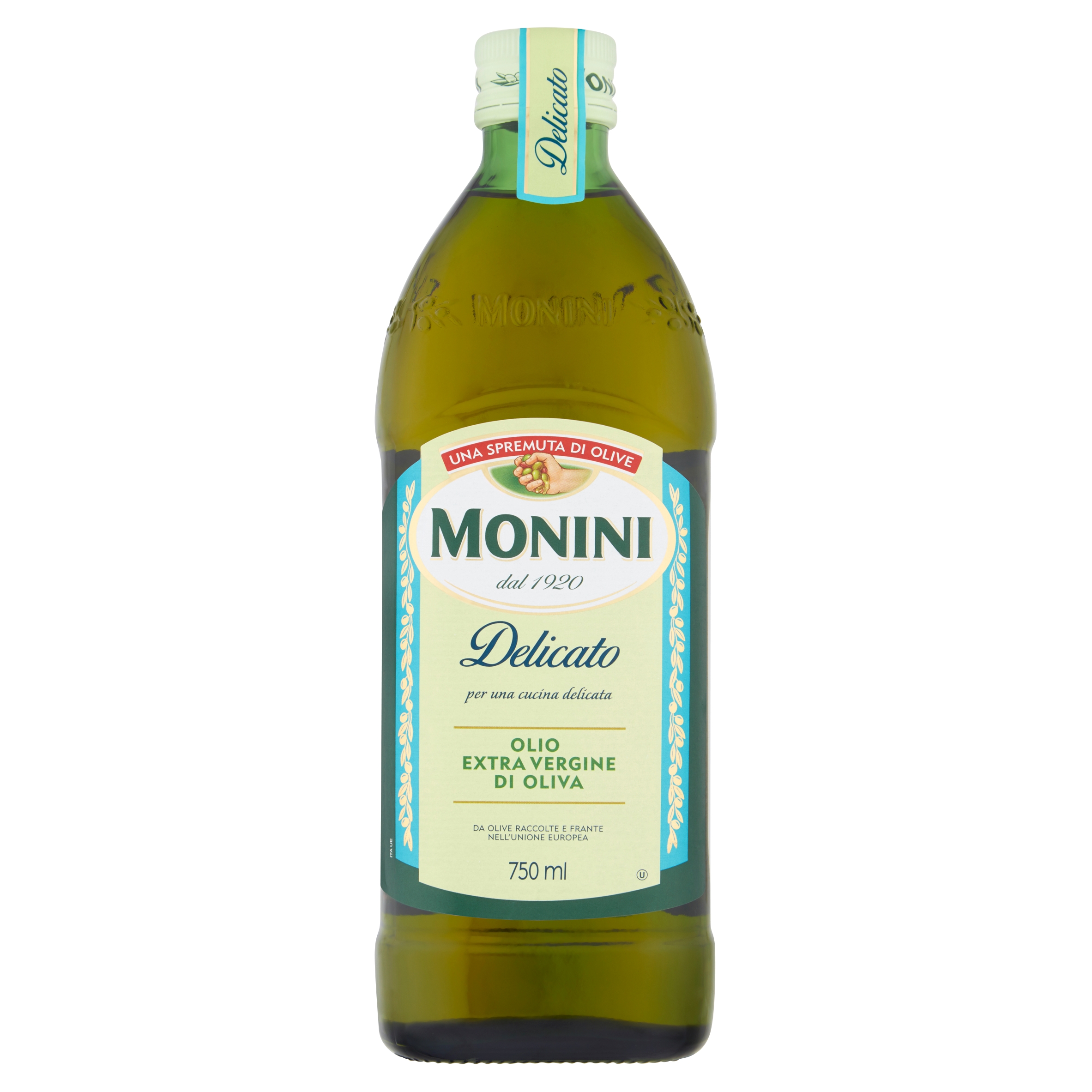 Levně Sada Olivového Oleje Monini Delicato 750 ML Extra Panenský, Za Studena Lisovaný