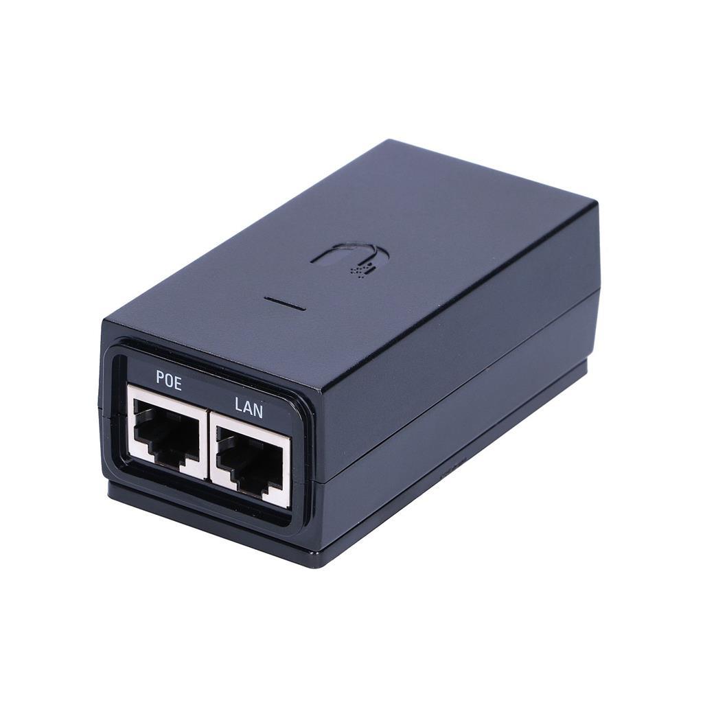 UBIQUITI Zasilacz 24V, 12W, Gigabit, PoE, Czarny EU — 6