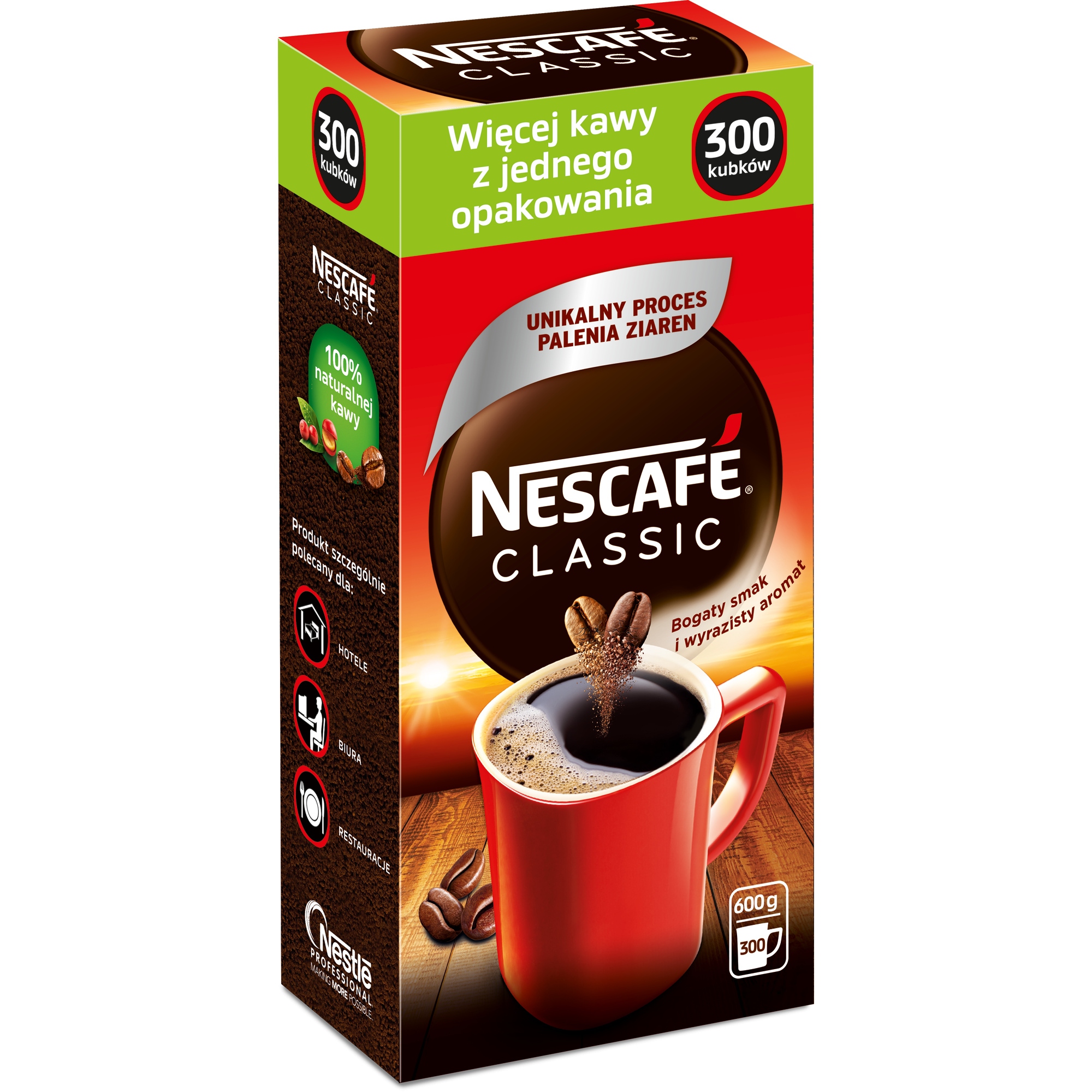 Kawa rozpuszczalna Nescafe Classic 600 g