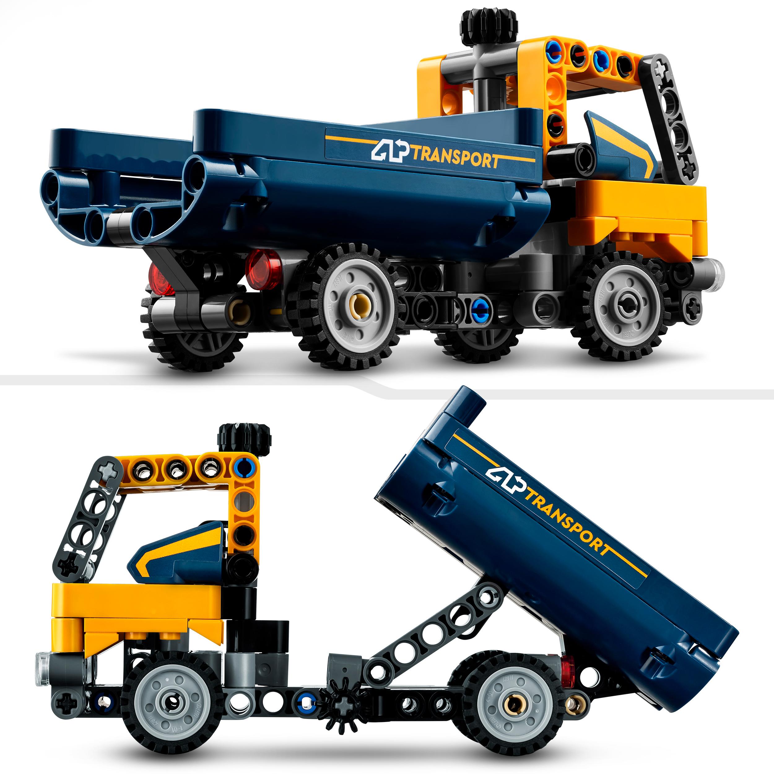 LEGO Technic Wywrotka 42147 Materiał plastik