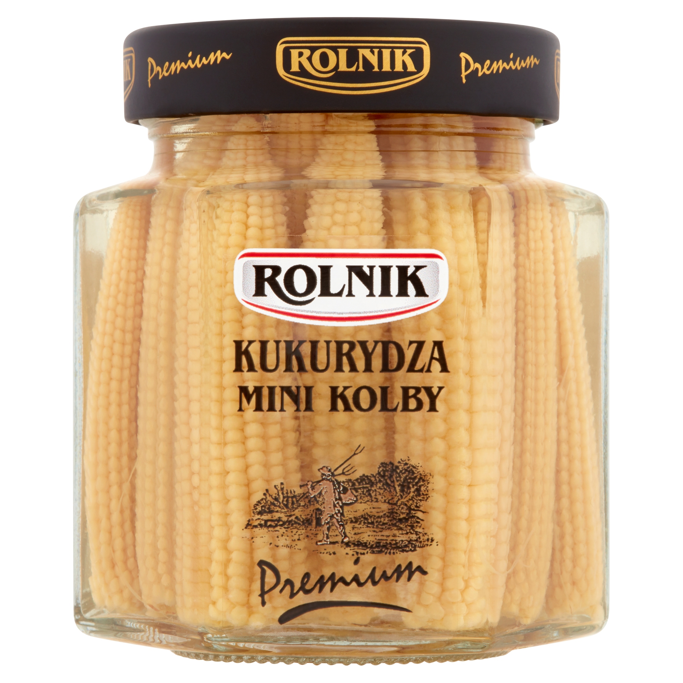 Levně Rolnik Kukuřice mini pažby marinovaná 314 ml