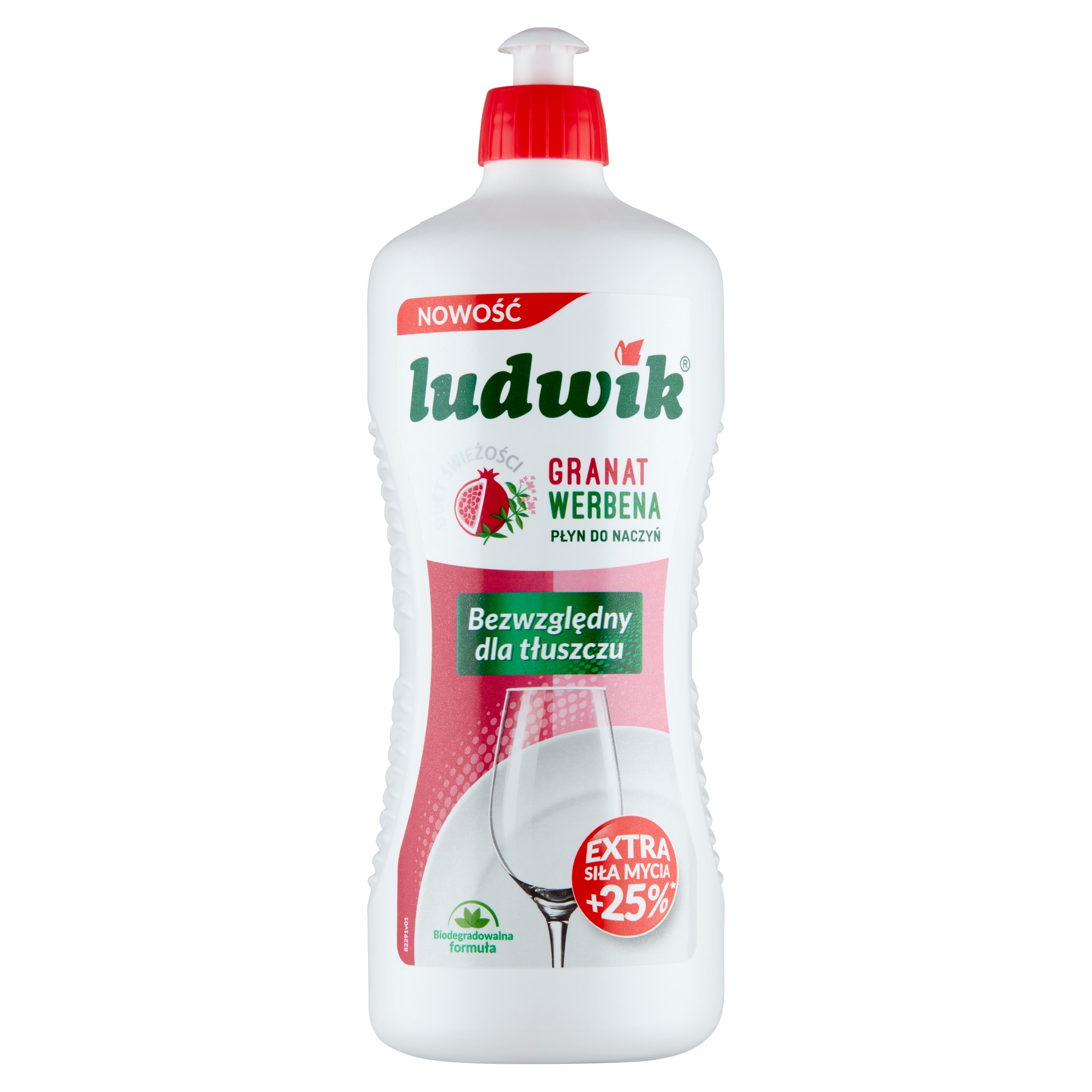 

Ludwik Płyn do mycia naczyń Granat z werbeną 900 g