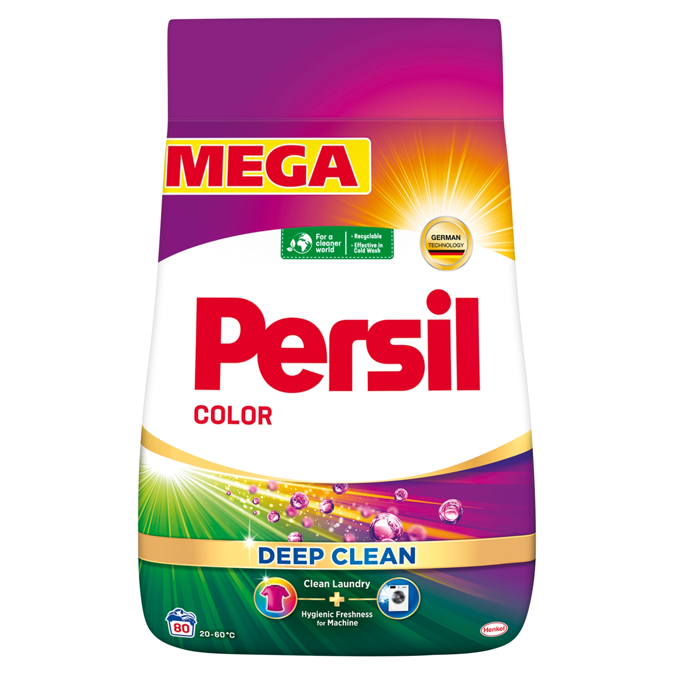 Levně Persil Color Prášek na barevné prádlo Deep Clean 4,4 kg (80 praní)