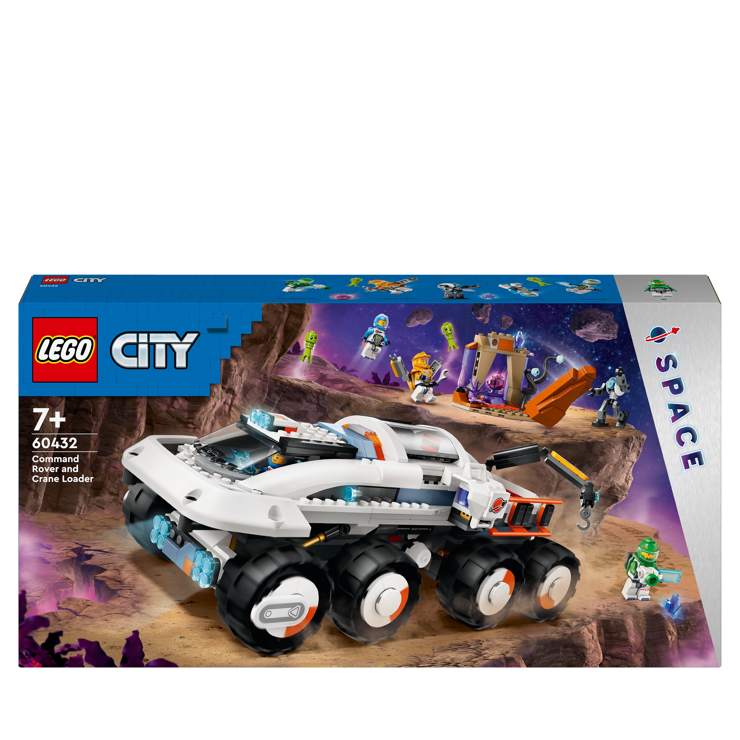 Lego City 60432 Velící vůz s nákladním jeřábem