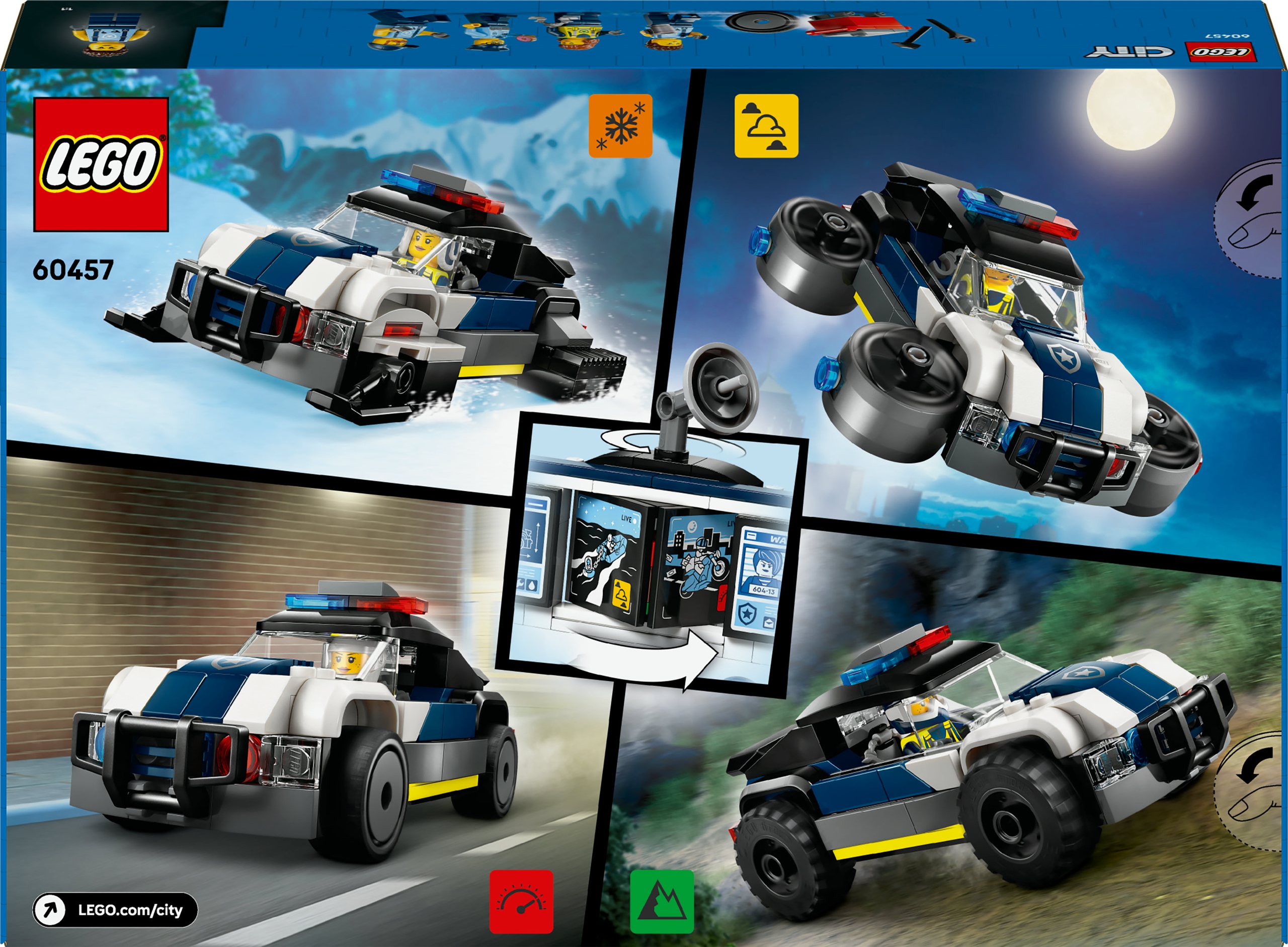 klocki Lego City 60457 Policyjny warsztat tuningowy 4w1