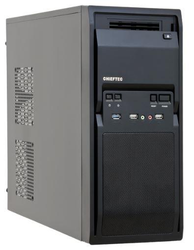 Počítačová Skriňa Chieftec LG-01B-OP Libra Midi Tower čierna