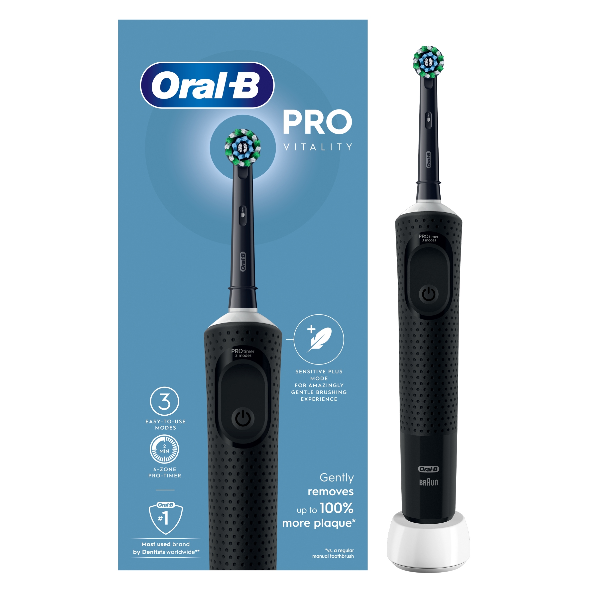 Oral-B Pro Vitality Szczoteczka elektryczna do zębów czarna