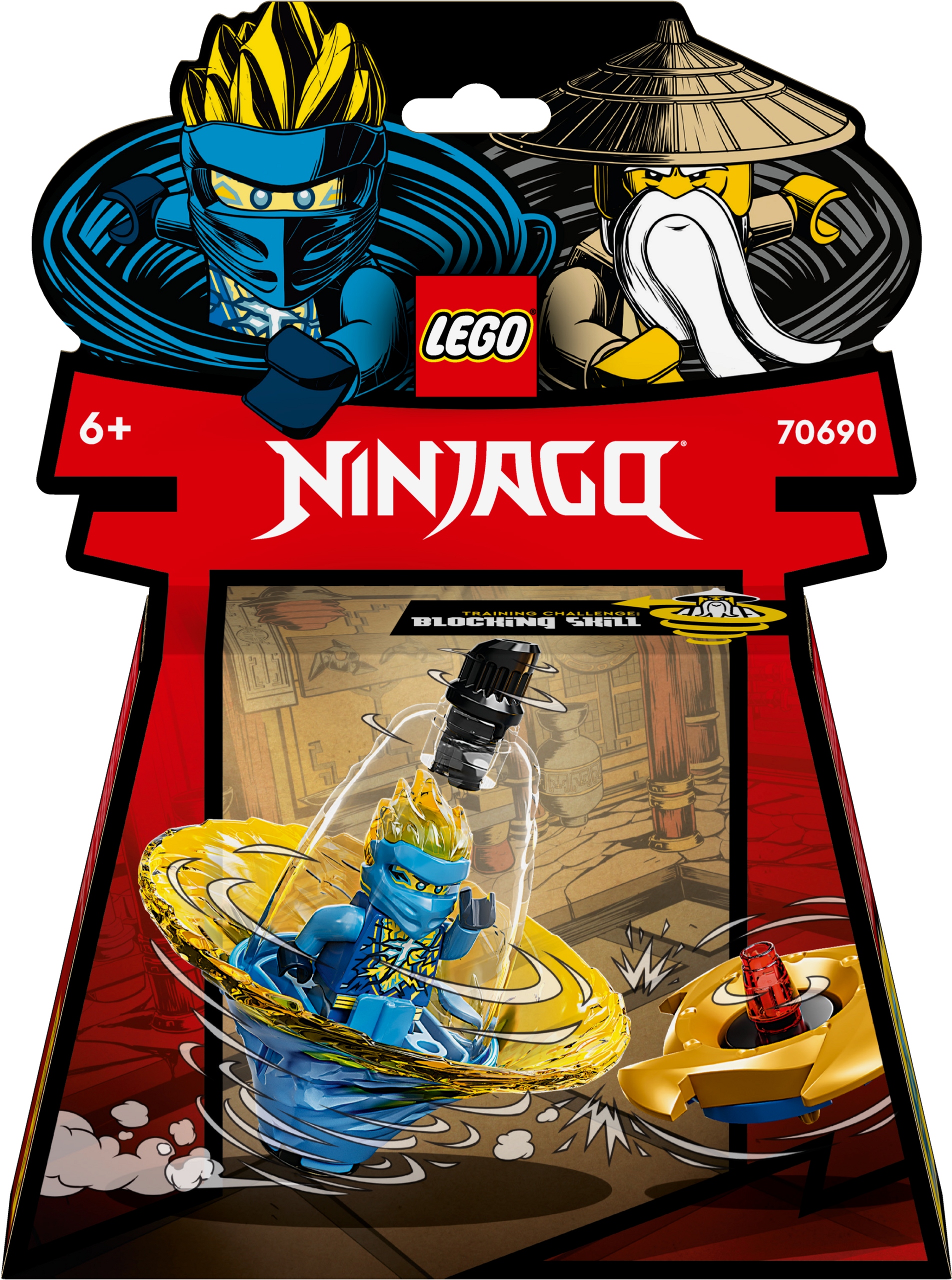 Lego Ninjago 70690 Szkolenie wojownika Spinjitzu Jaya