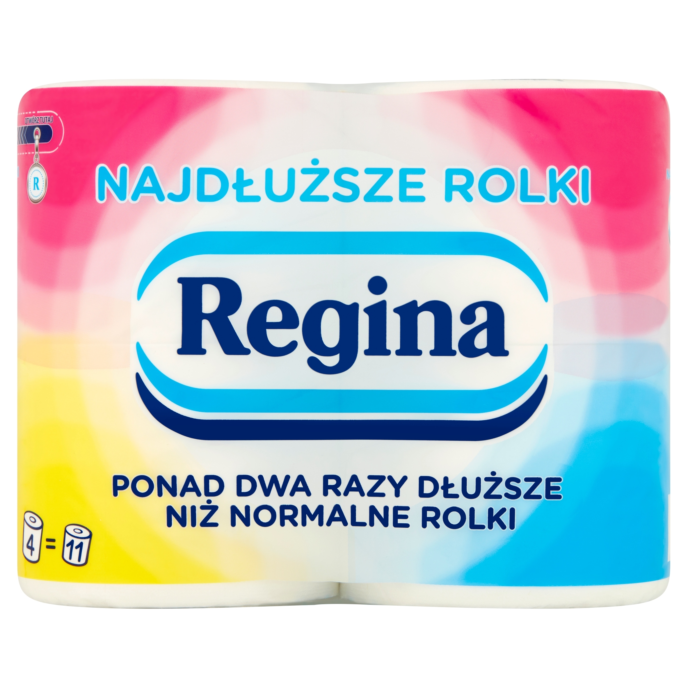 

Najdłuższy Regina Papier toaletowy 4 rolki 11