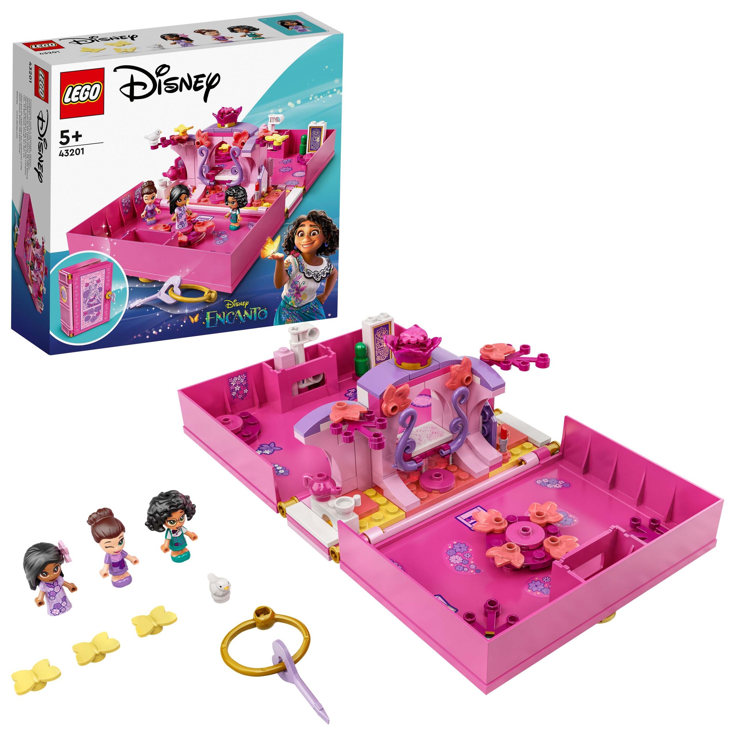 LEGO DISNEY 43201 MAGICZNE DRZWI ISABELLI ROZKŁADANA KSIĄŻKA