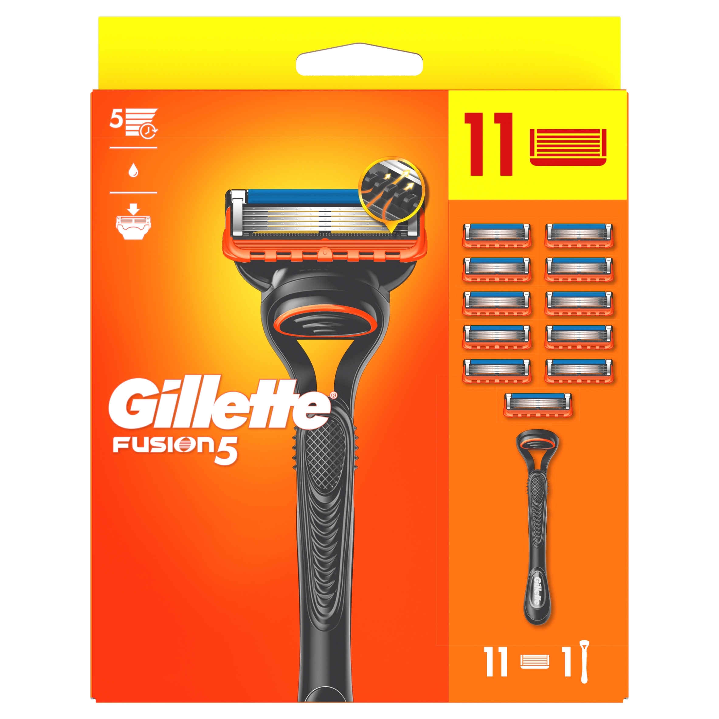 Maszynka do golenia Gillette Fusion5 11 Ostrzy