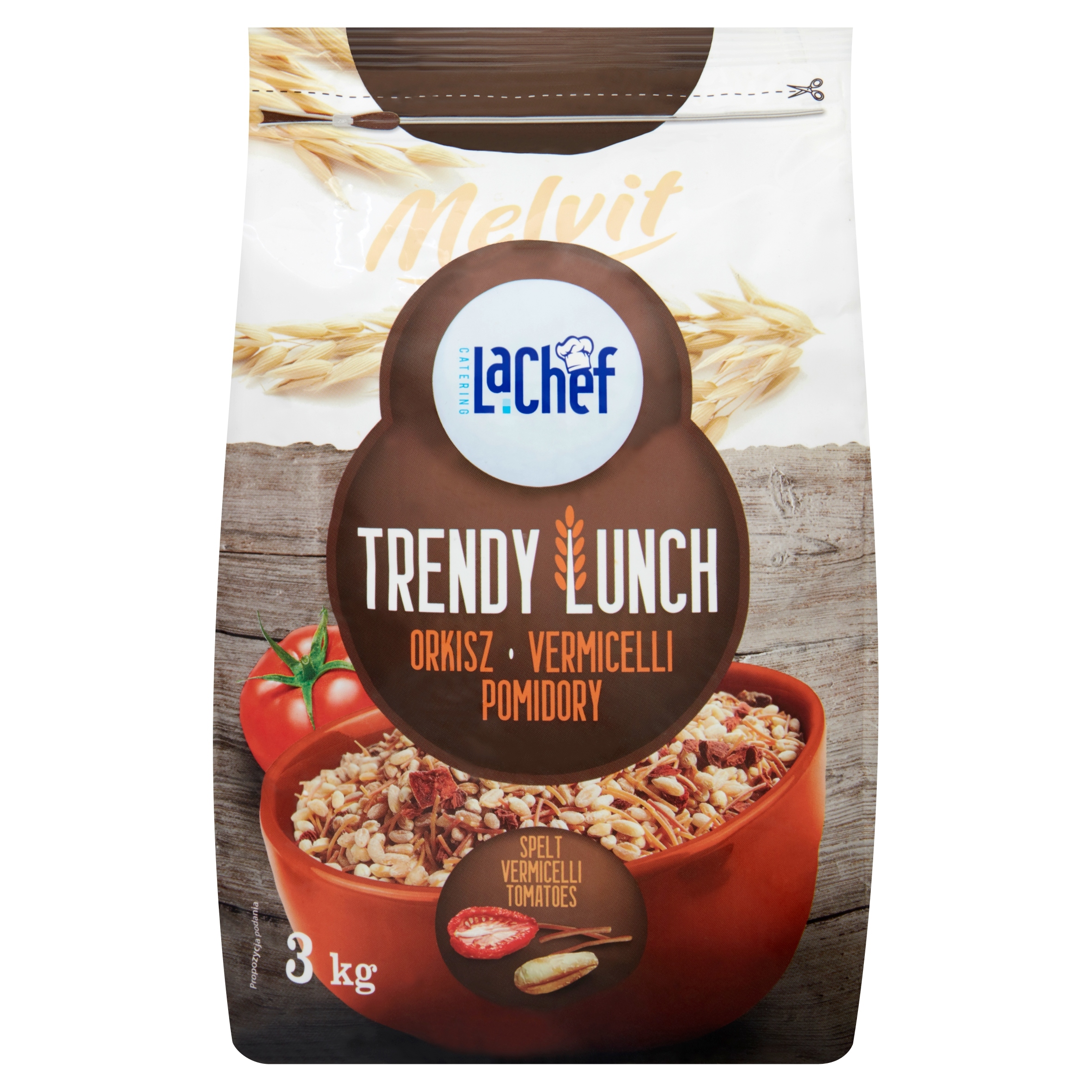 Levně Sypká špaldová kaše Melvit La Chef Trendy Lunch špalda 3 kg