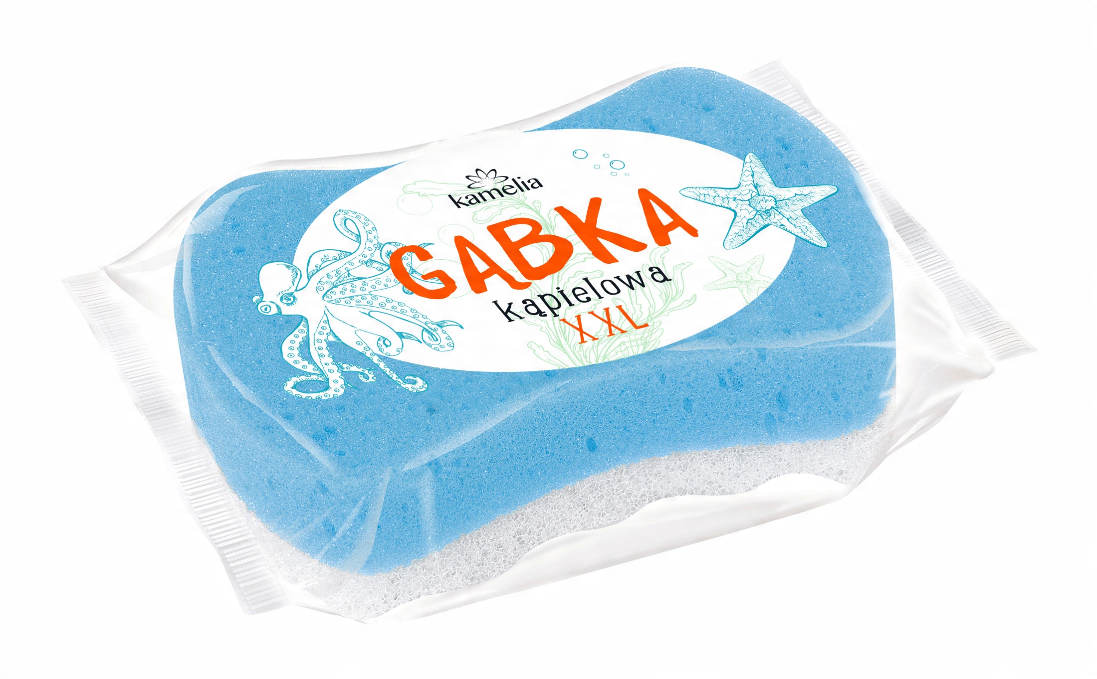 

Gąbka do kąpieli Kamelia do masażu XXL
