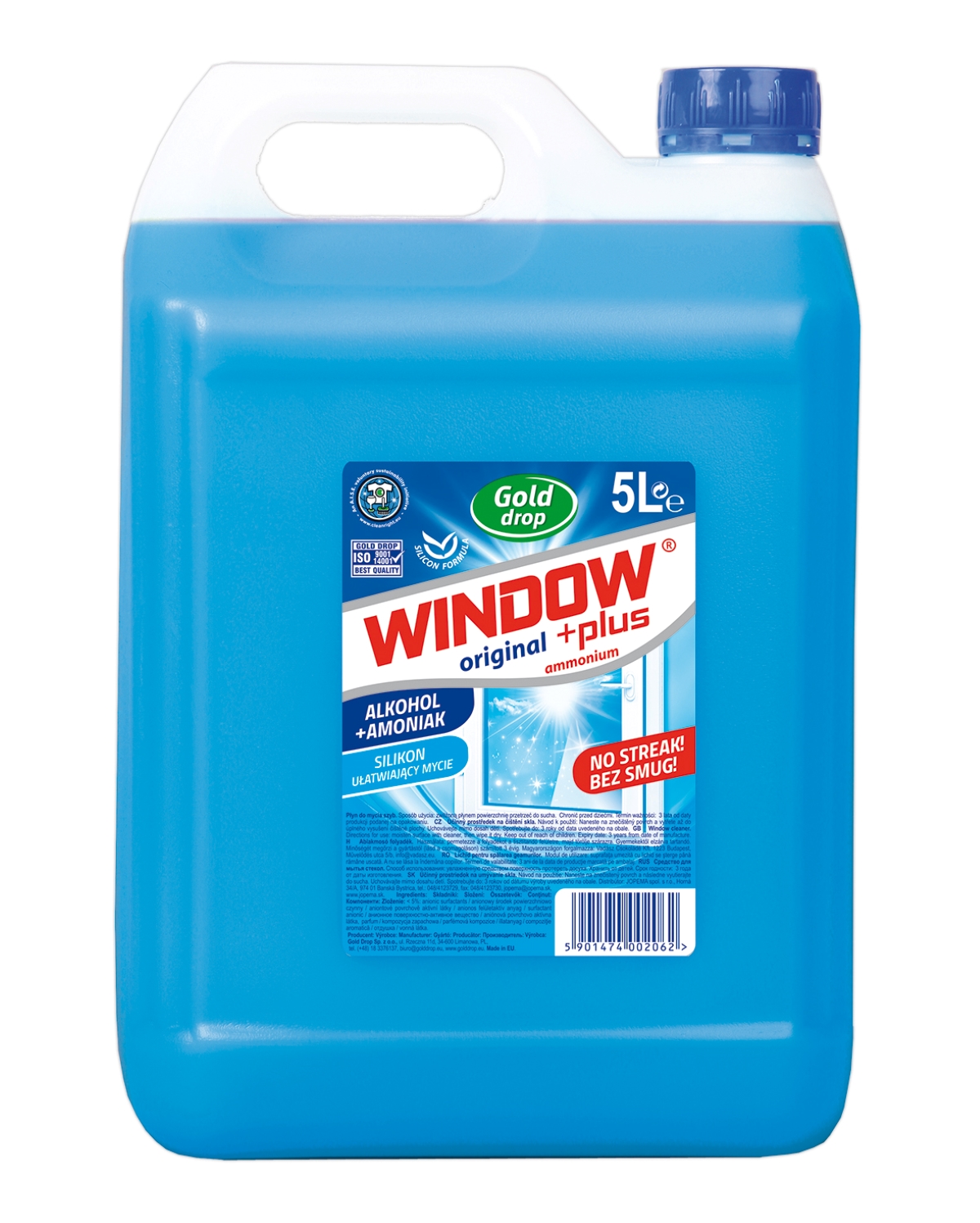 

Płyn Do Mycia Szyb Window 5L