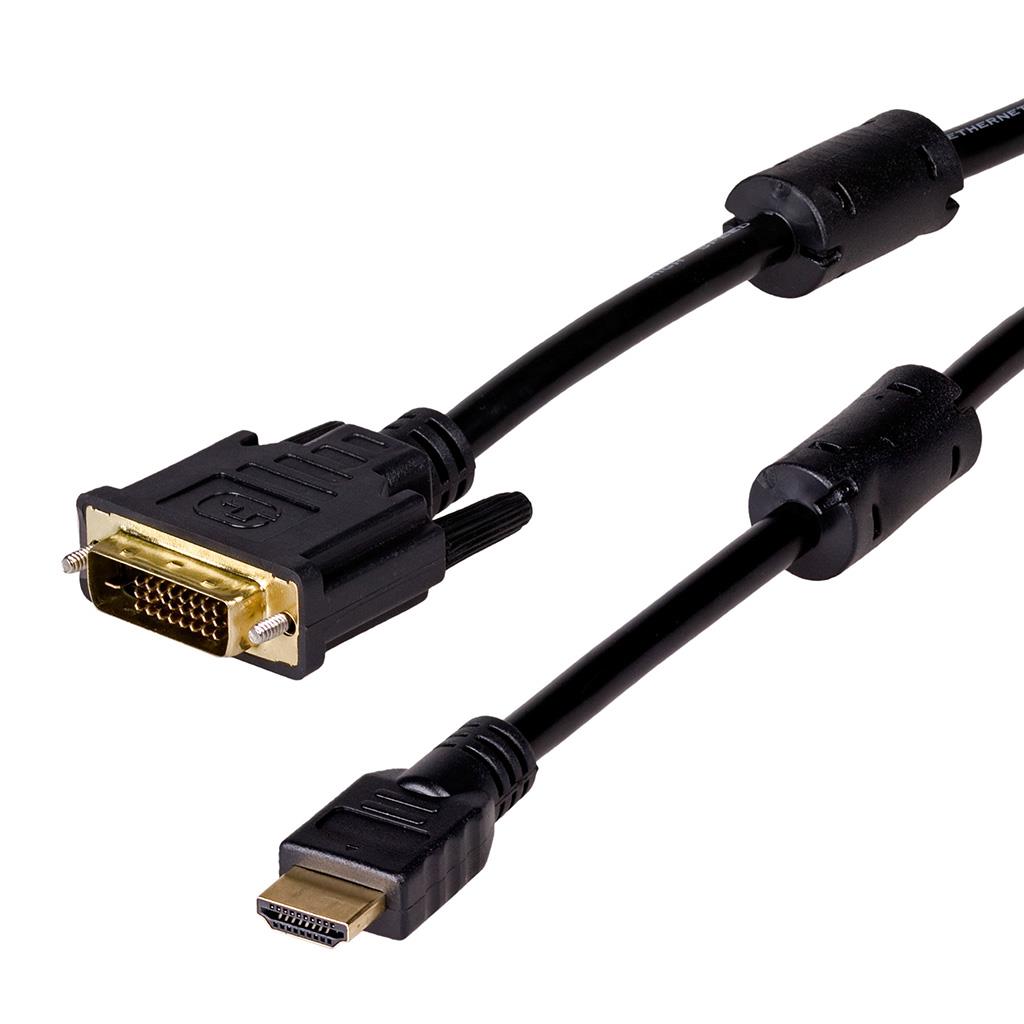 

Kabel Akyga 1.3 AK-AV-11 Hdmi 1.4/M-DVI M 1.8m