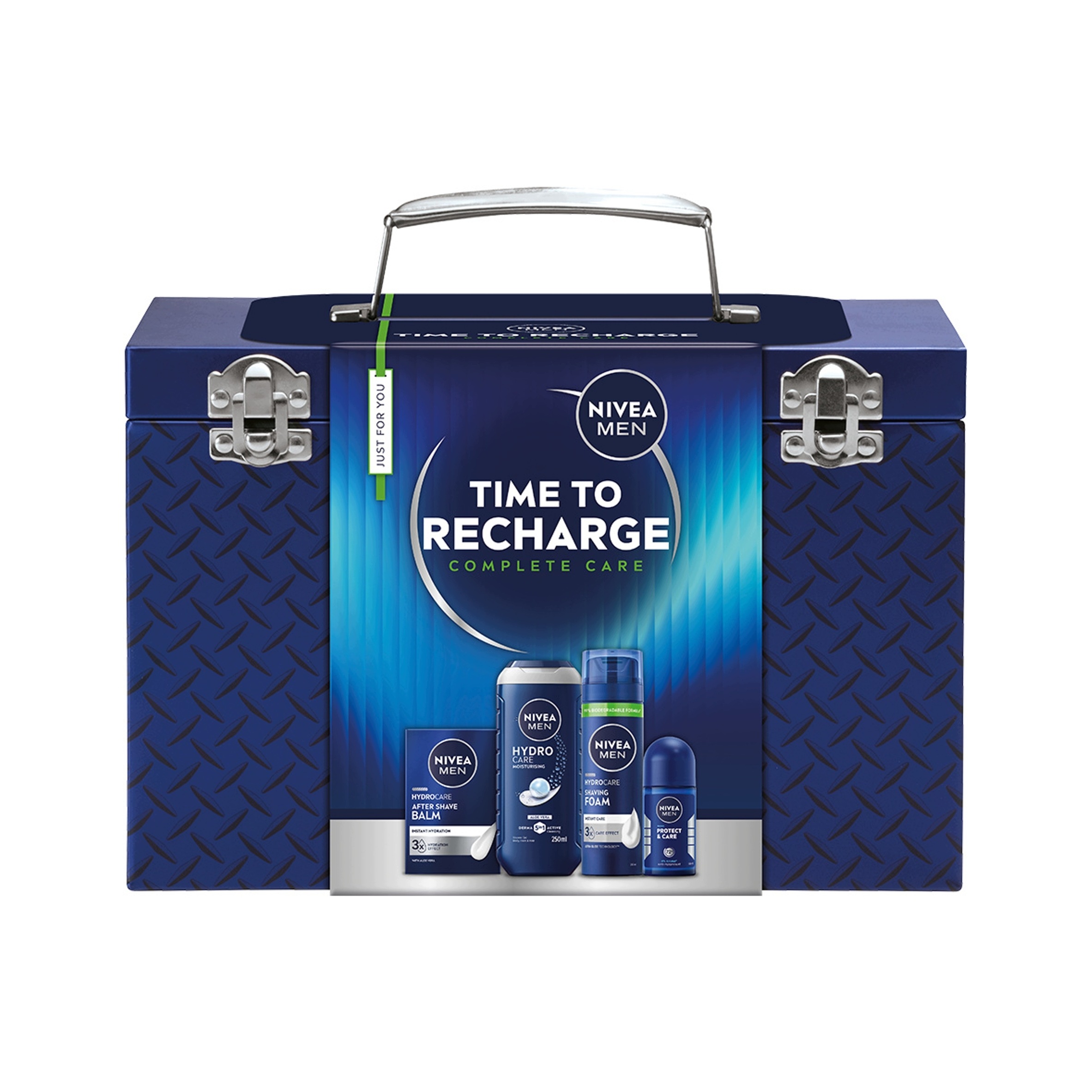 Nivea Men Zestaw prezentowy kosmetyków Time To Recharge, 1 szt