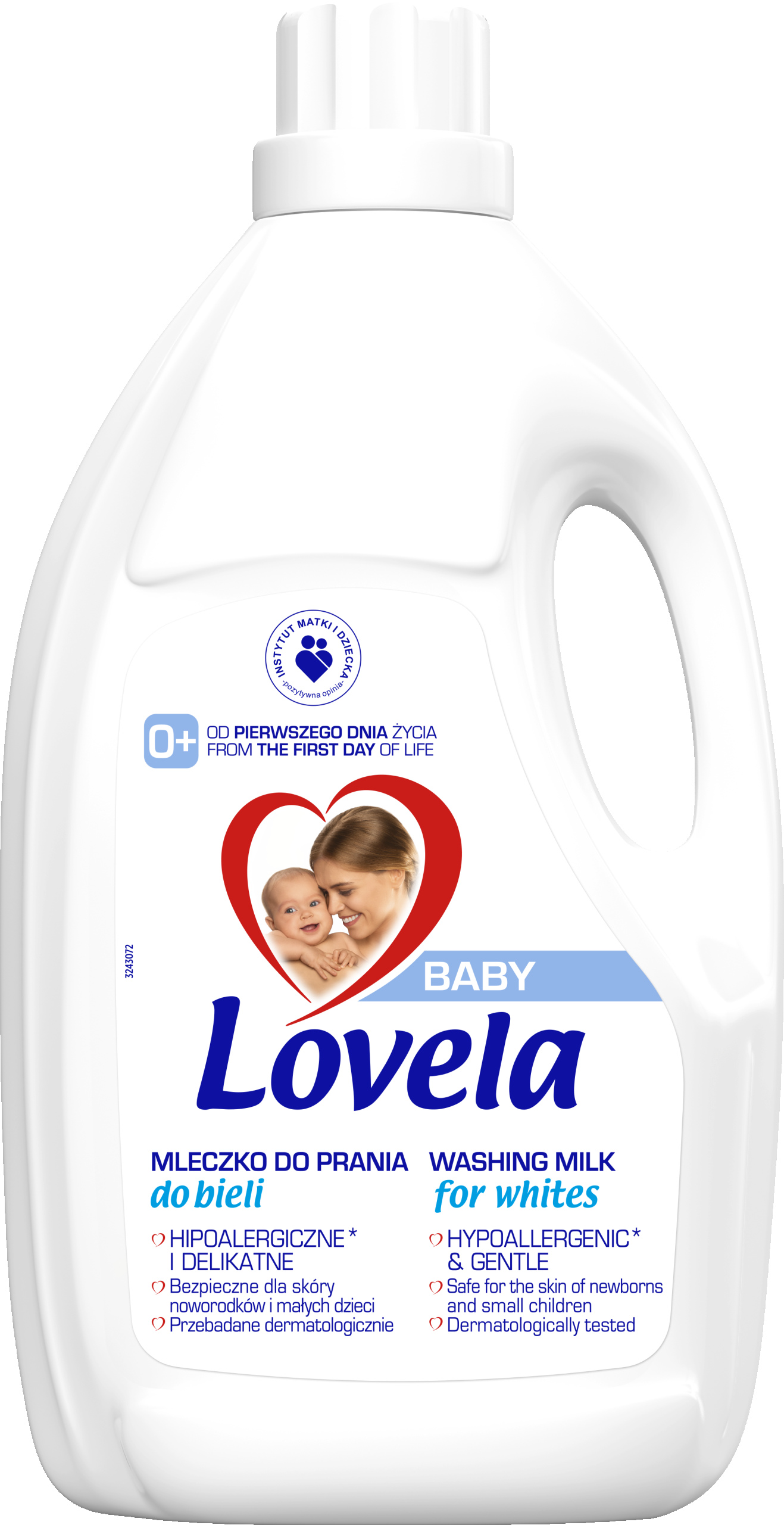 Levně Lovela Baby Hypoalergenní mléko na bílé prádlo 50 praní 4,5 l