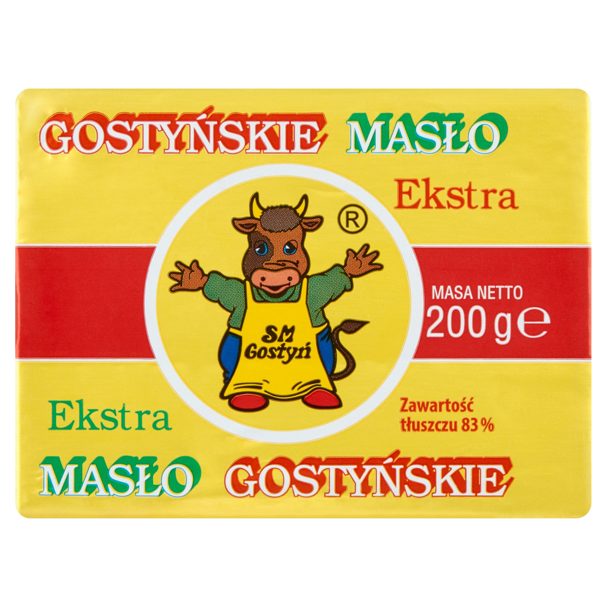 Sada 40 kusů Sm Gostyń extra gostinské máslo 200 g