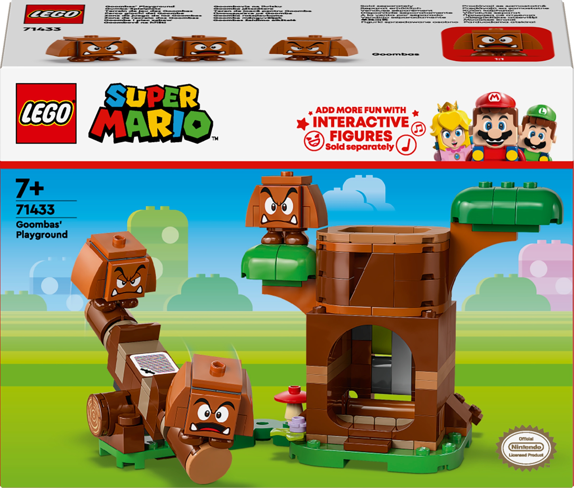 Lego Mario 71433 Goomba i plac zabaw