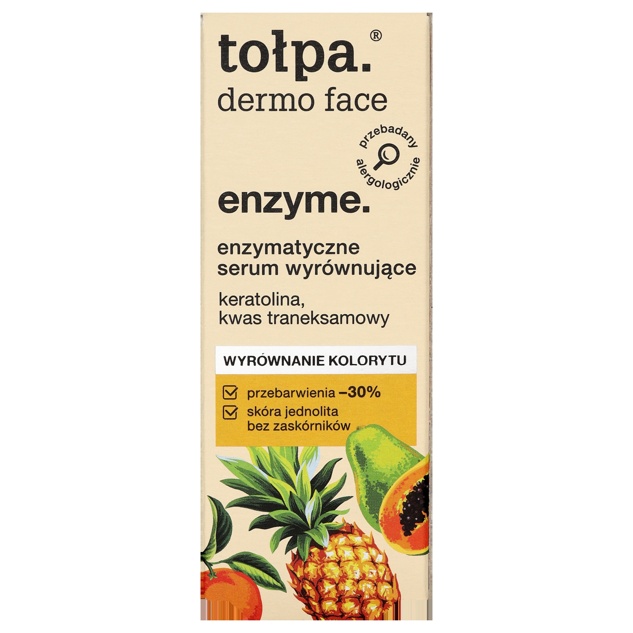 TOŁPA Dermo Face Enzyme - Enzymatyczne Serum Wyrównujące 30 ml