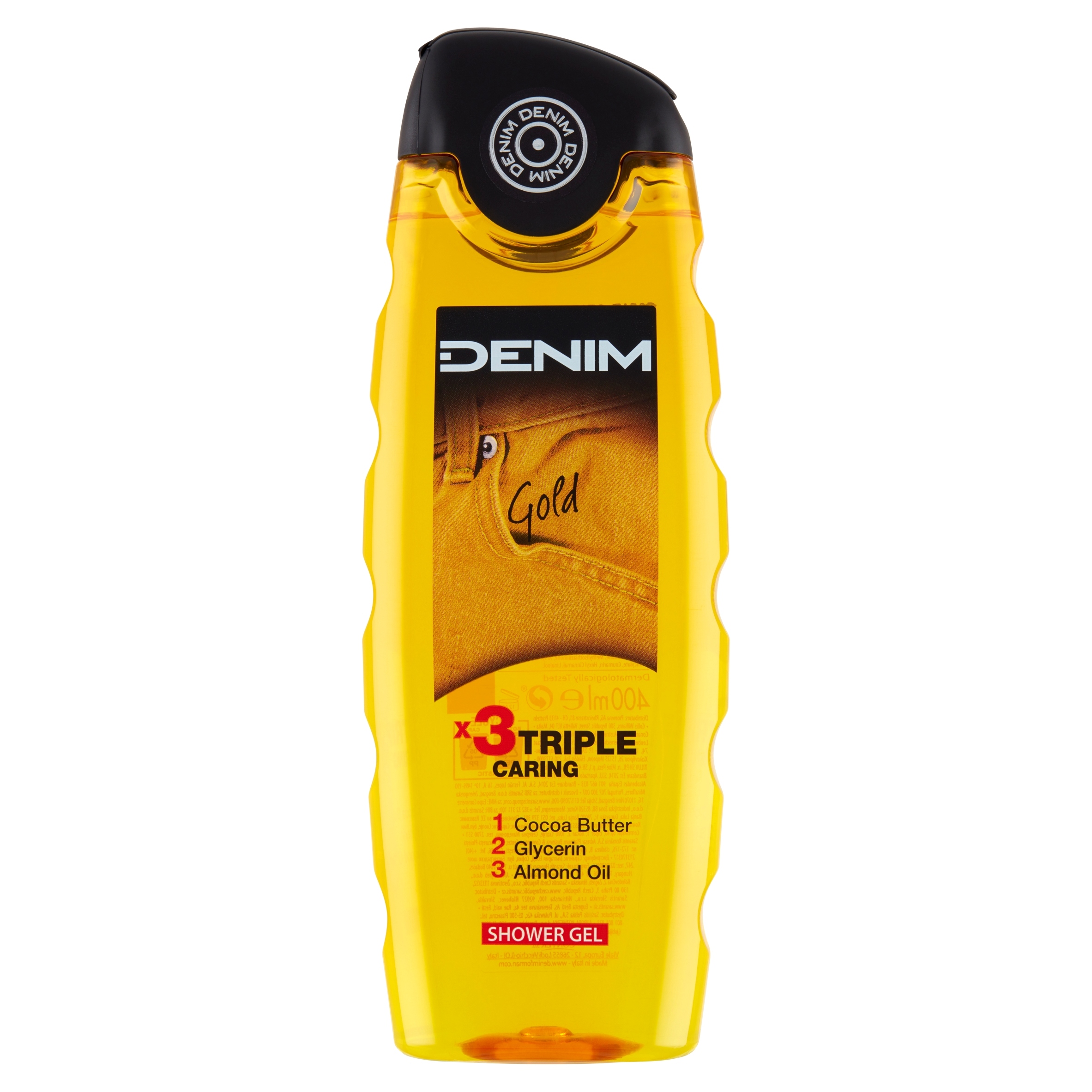 

Denim Men Gold Męski żel pod prysznic 400 ml