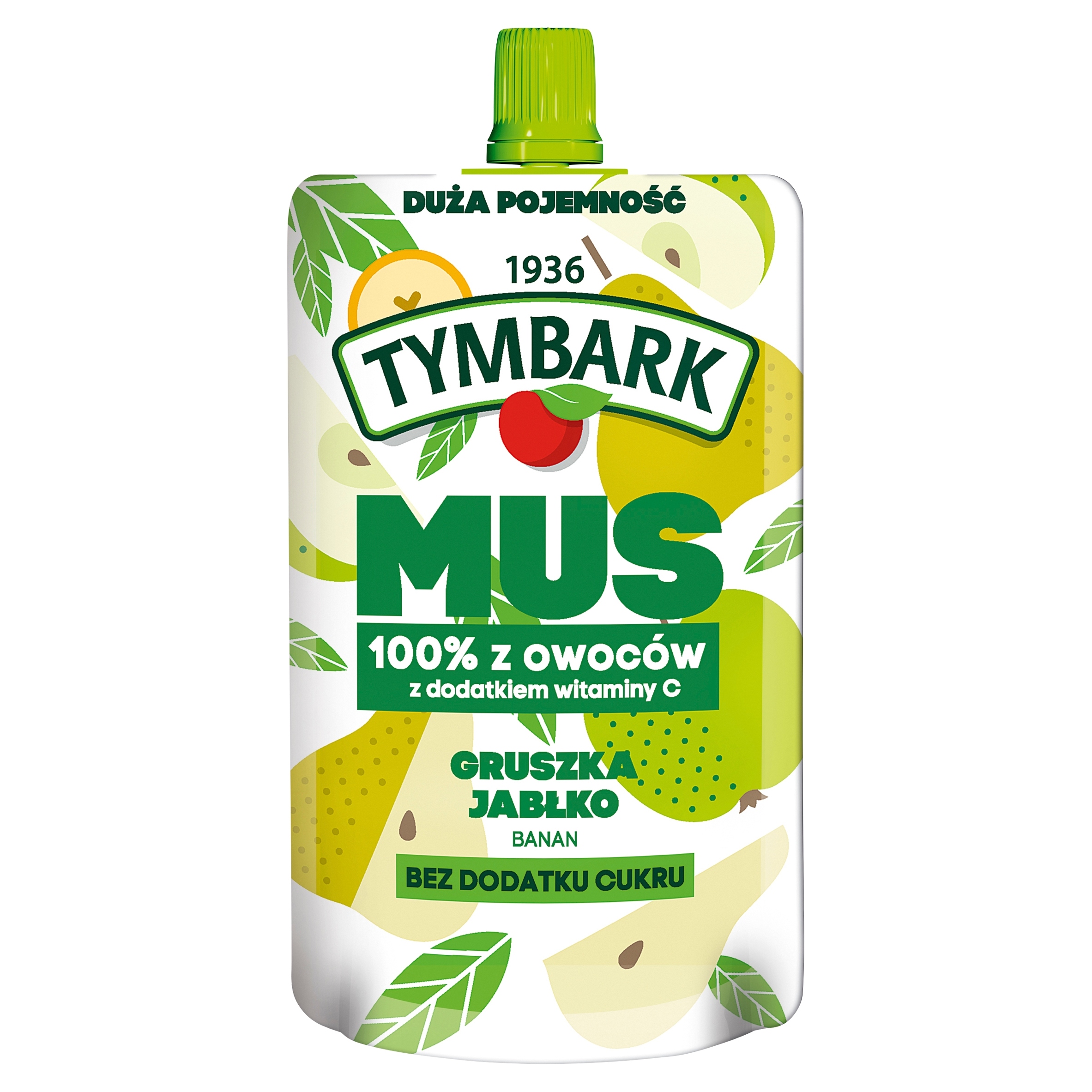 Tymbark Mus gruszka jabłko banan 200 g