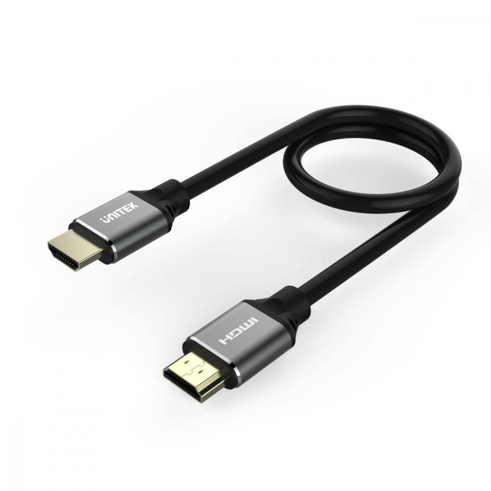 

Kabel Hdmi 2.1 Unitek Y-C137W 1,5m czarny