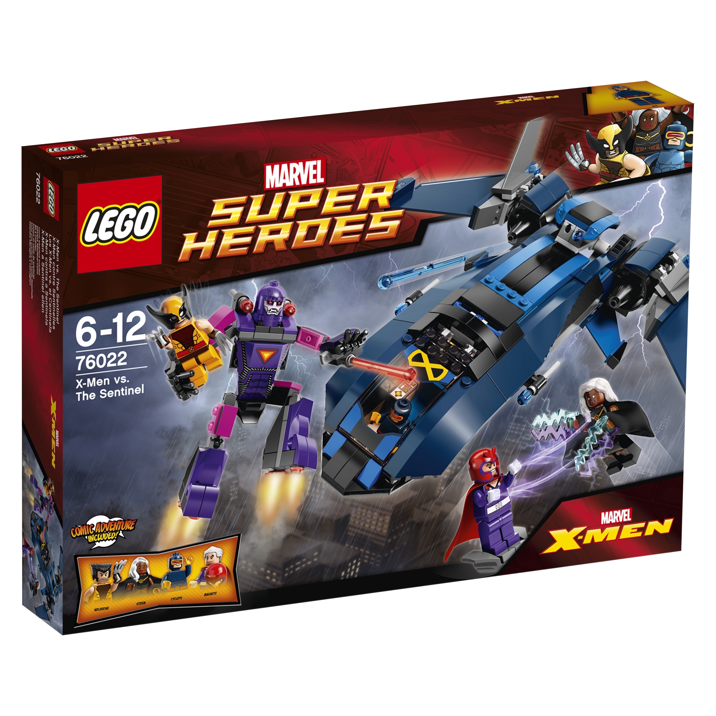 Klocki Lego Marvel Zestaw X-Meni kontra Sentinel 76022