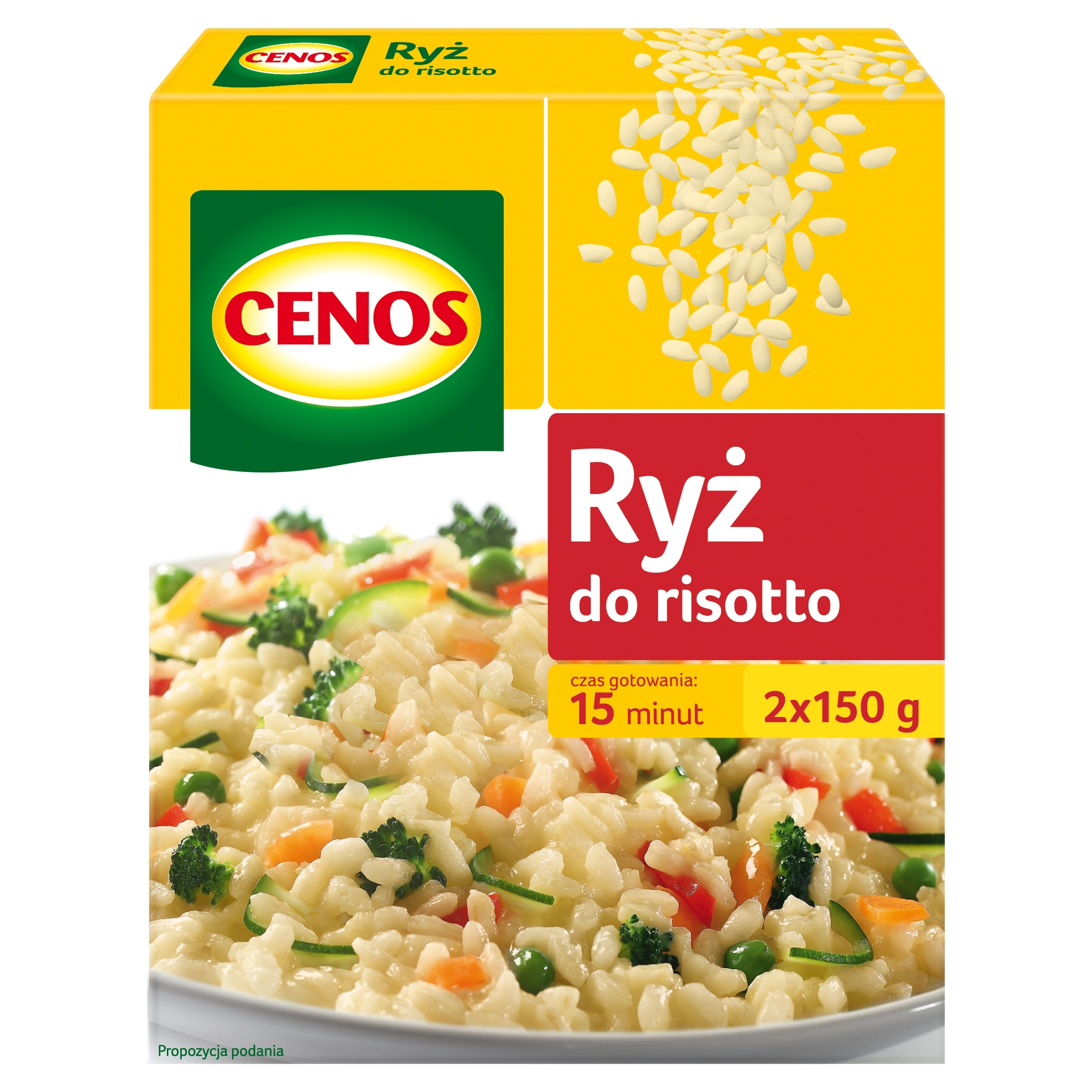 Cenos Rýže na rizoto 300 g (2 sáčky)