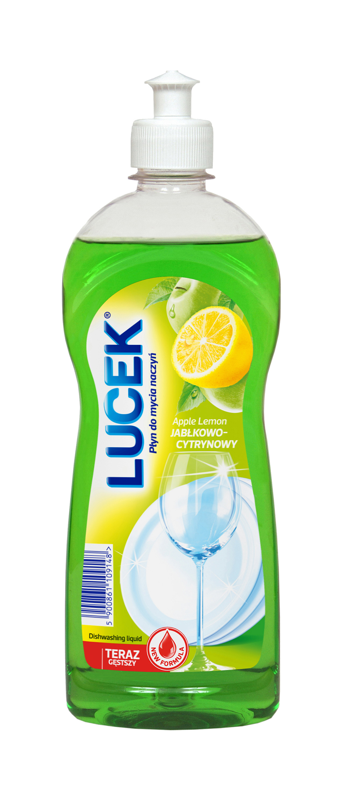 Levně 13X Lucek Jablečno-citronový prostředek na mytí nádobí 500 ml