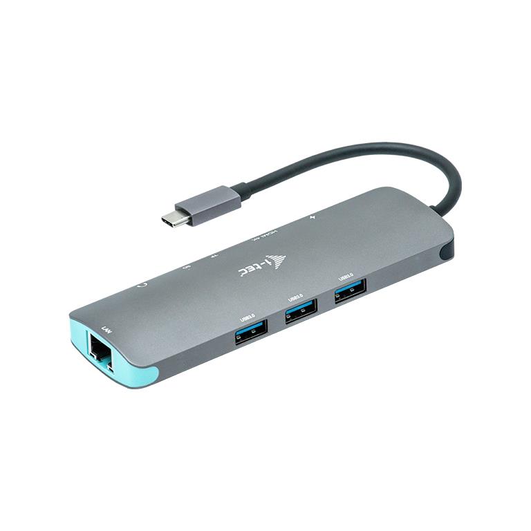 Stacja dokująca i tec Usb C Metal Nano Dock 1x Hdmi 4K Lan Audio Pd 100W