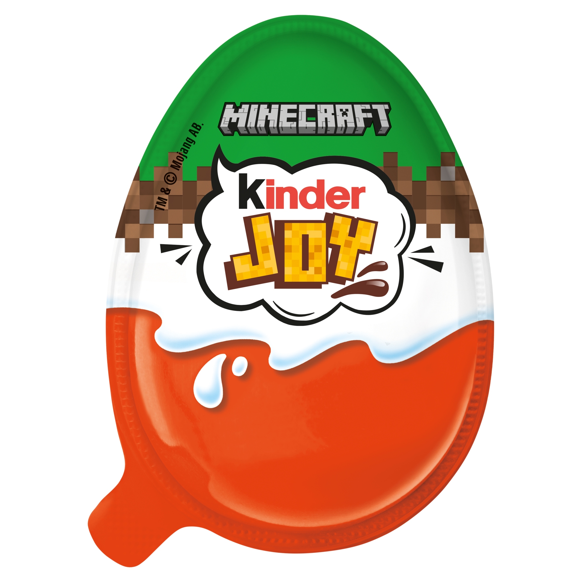 Jajko z niespodzianką Kinder Joy Mindcraft 20g Zestaw 12 sztuk