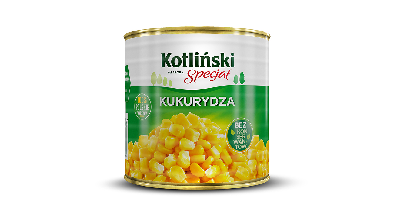 Levně Kukuřice 2,6 kg Kotlinský Gastro