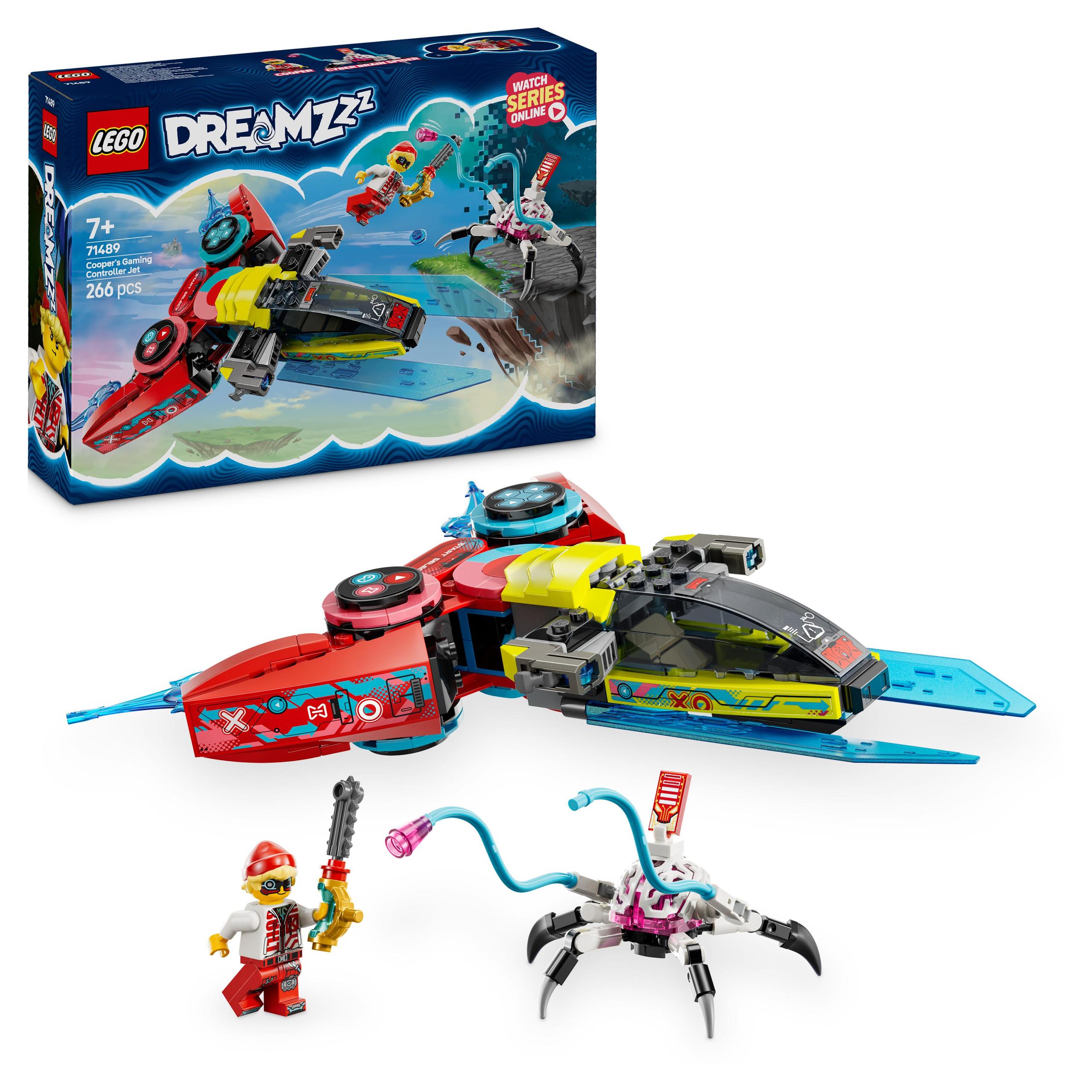 Lego 71489 DREAMZzz Odsávací ovladač Coopera Letadlo Figurky Stavebnice