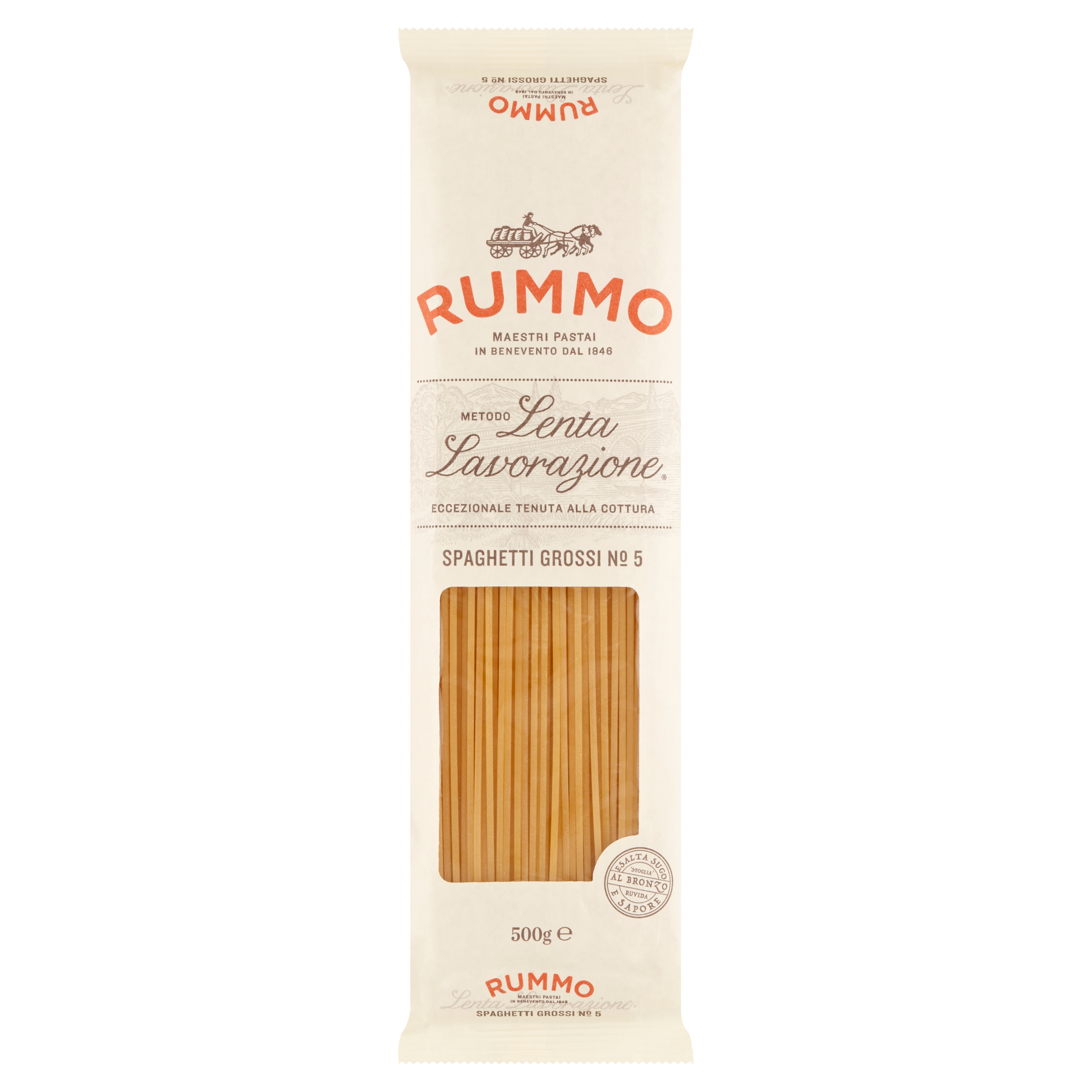 Těstoviny Italský Rummo Spaghetti Grossi n.5 16x500g