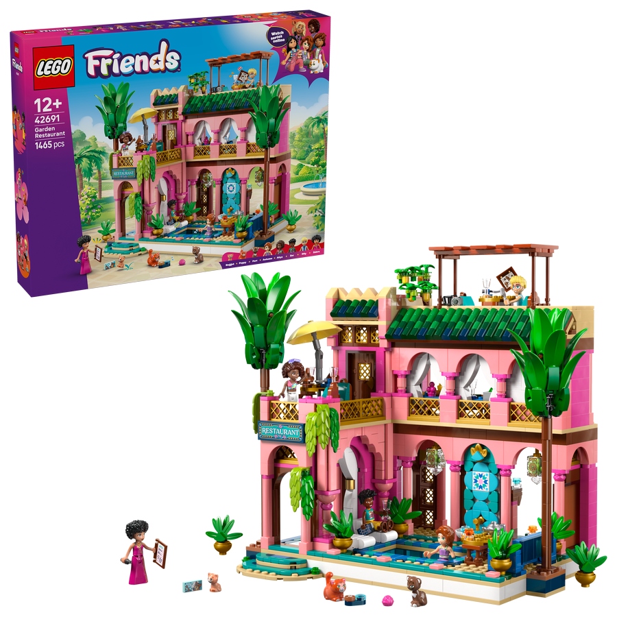 Lego Friends 42691 Restaurace s zahradou